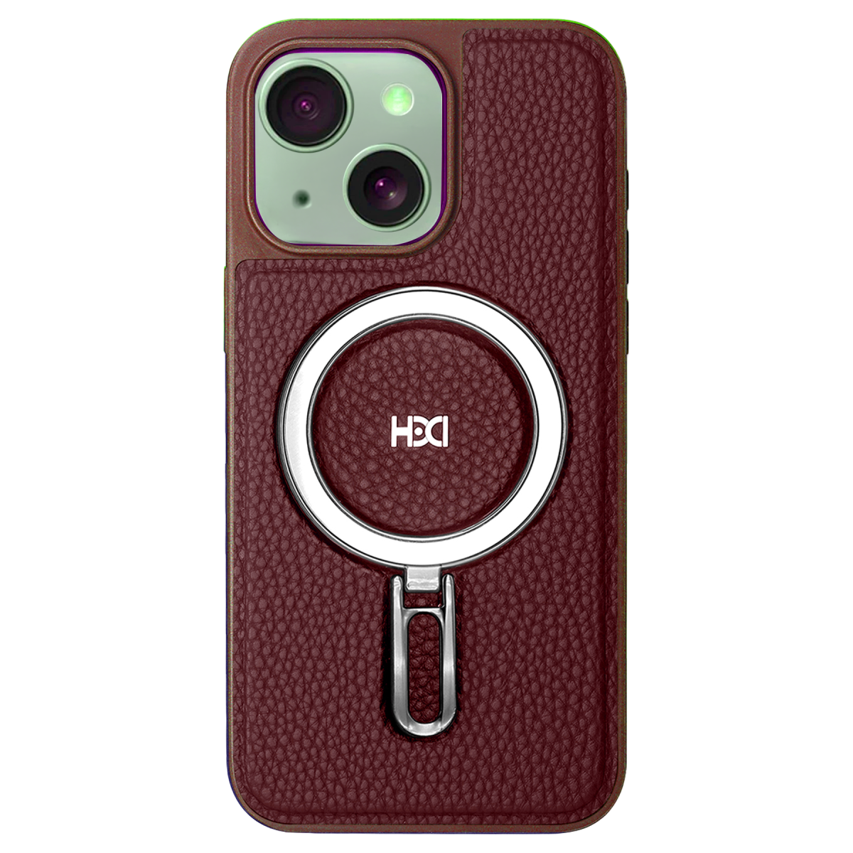 HDD Apple iPhone 14 HBC-139 Gravix Standlı Magsafe Kapak - Kırmızı