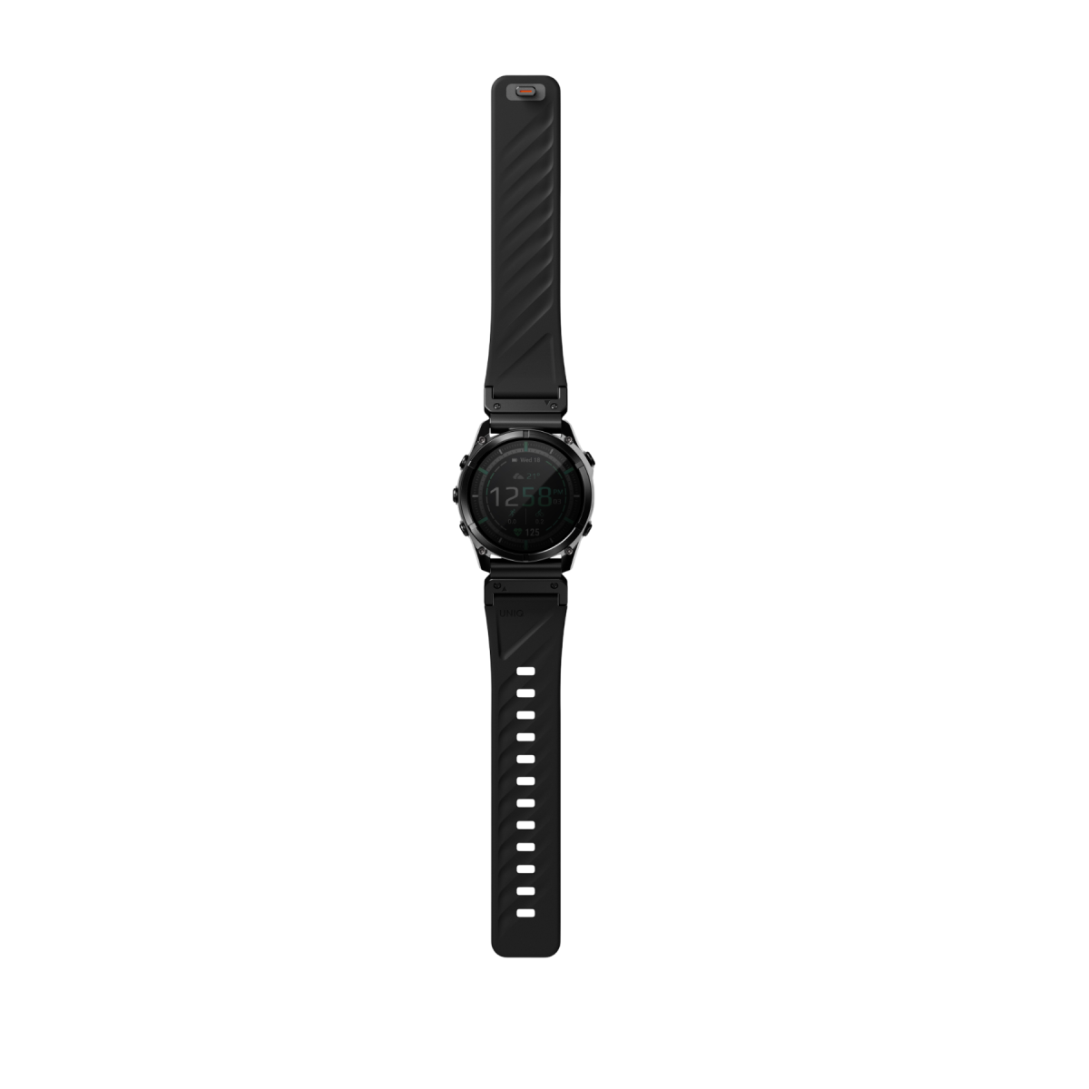 Uniq Watch 22mm Fluo Manyetik Kordon - Siyah
