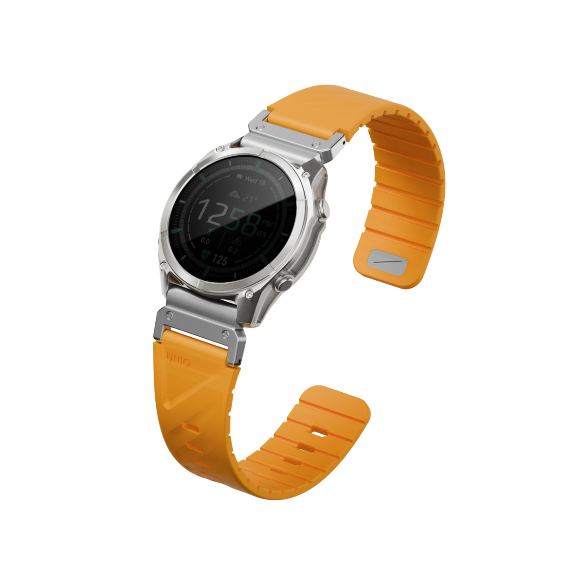 Uniq Garmin 26mm Fluo Manyetik Kordon - Turuncu