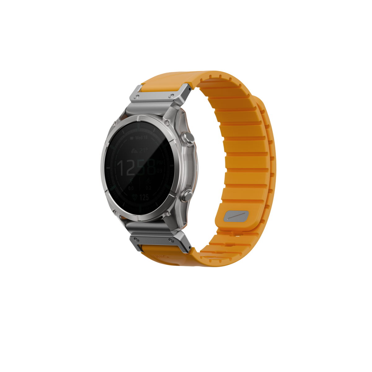 Uniq Garmin 26mm Fluo Manyetik Kordon - Turuncu