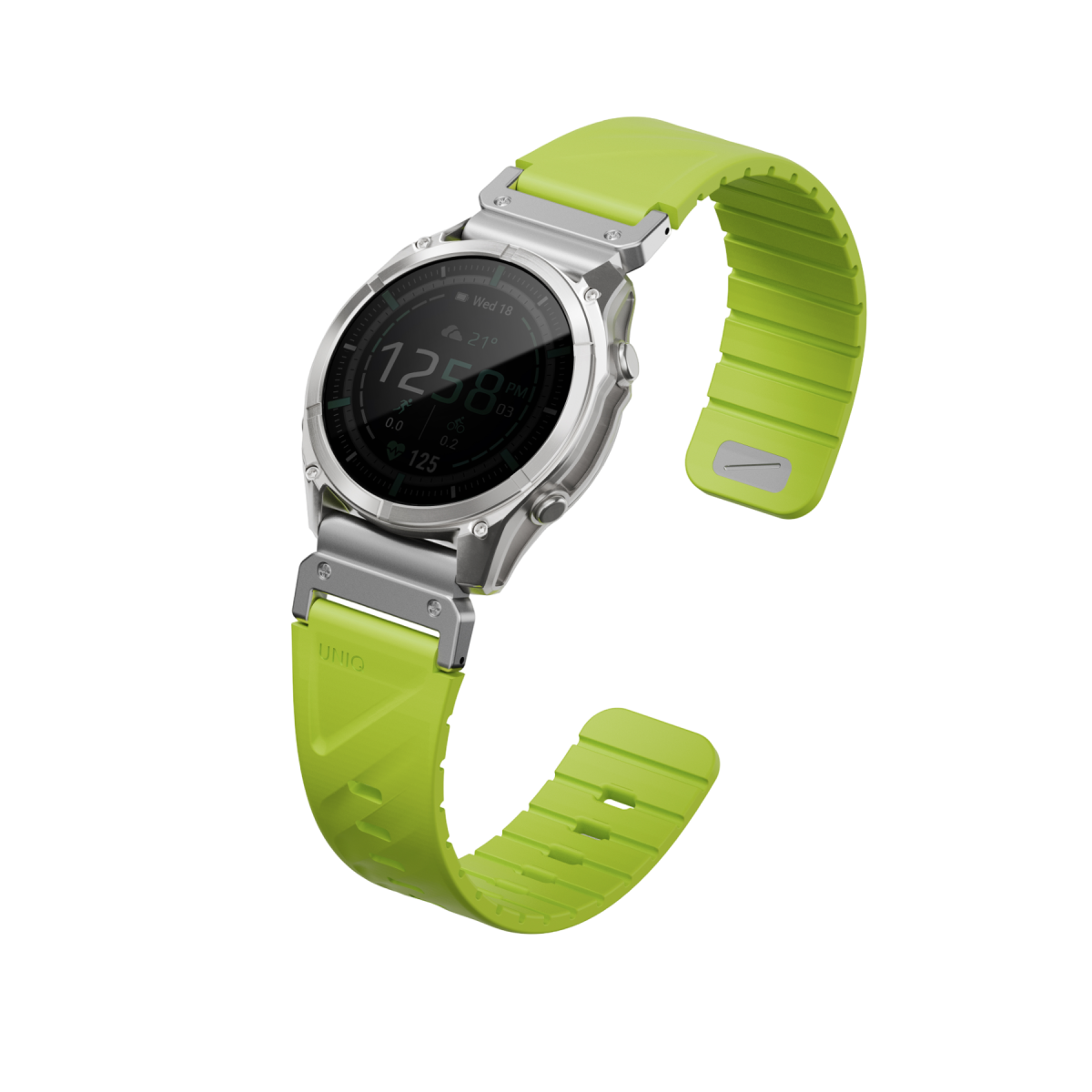 Uniq Watch 22mm Fluo Manyetik Kordon - Yeşil