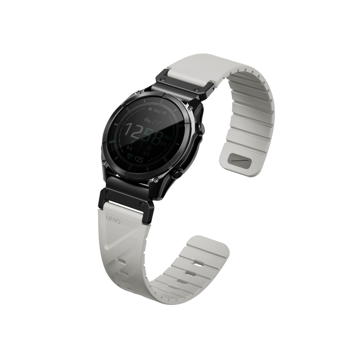 Uniq Watch 22mm Fluo Manyetik Kordon - Gri