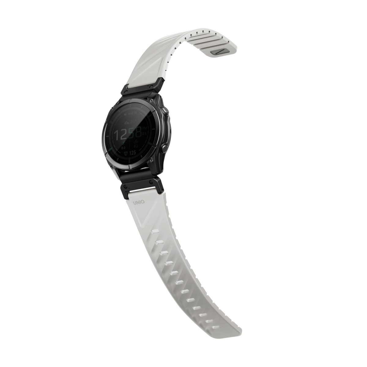 Uniq Watch 22mm Fluo Manyetik Kordon - Gri