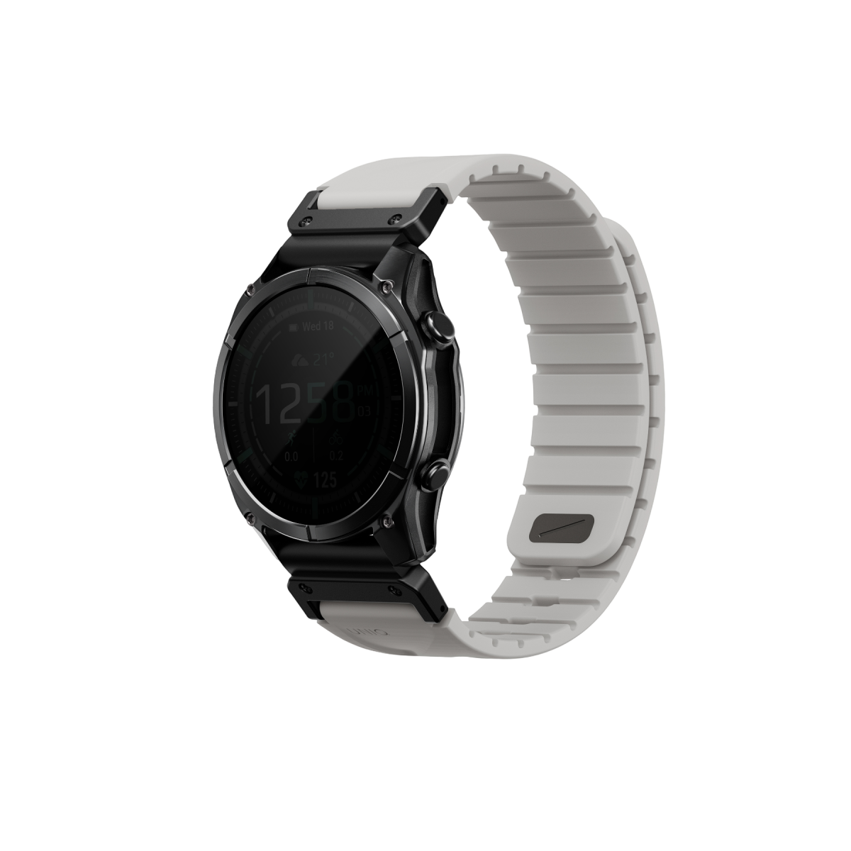 Uniq Watch 22mm Fluo Manyetik Kordon - Gri