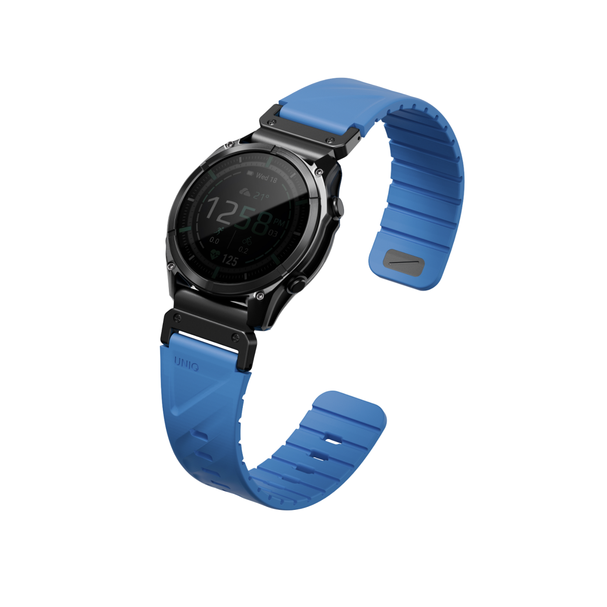 Uniq Watch 22mm Fluo Manyetik Kordon - Mavi