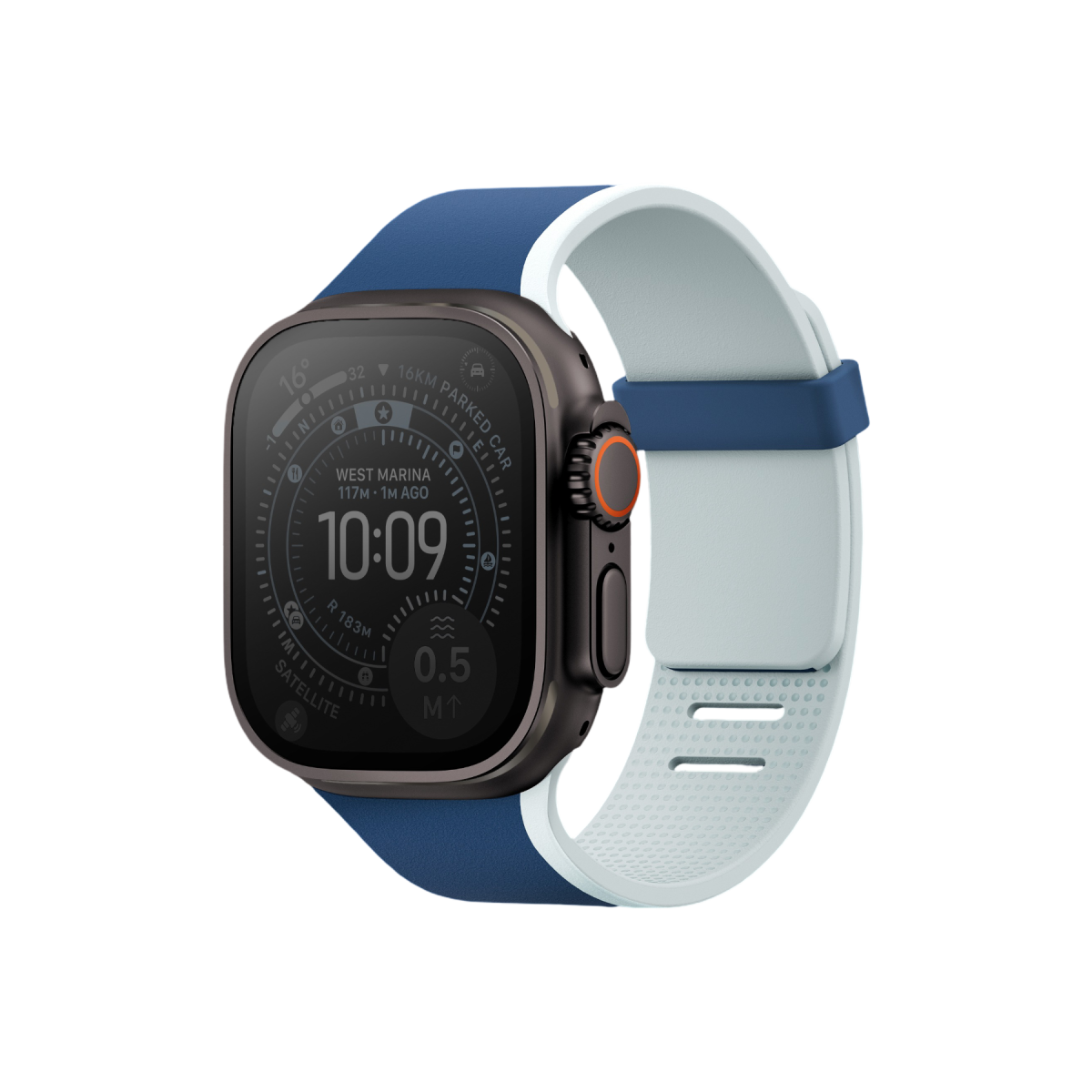Uniq Apple Watch Ultra 49mm Revix IV Reversible Manyetik Kordon - Lacivert