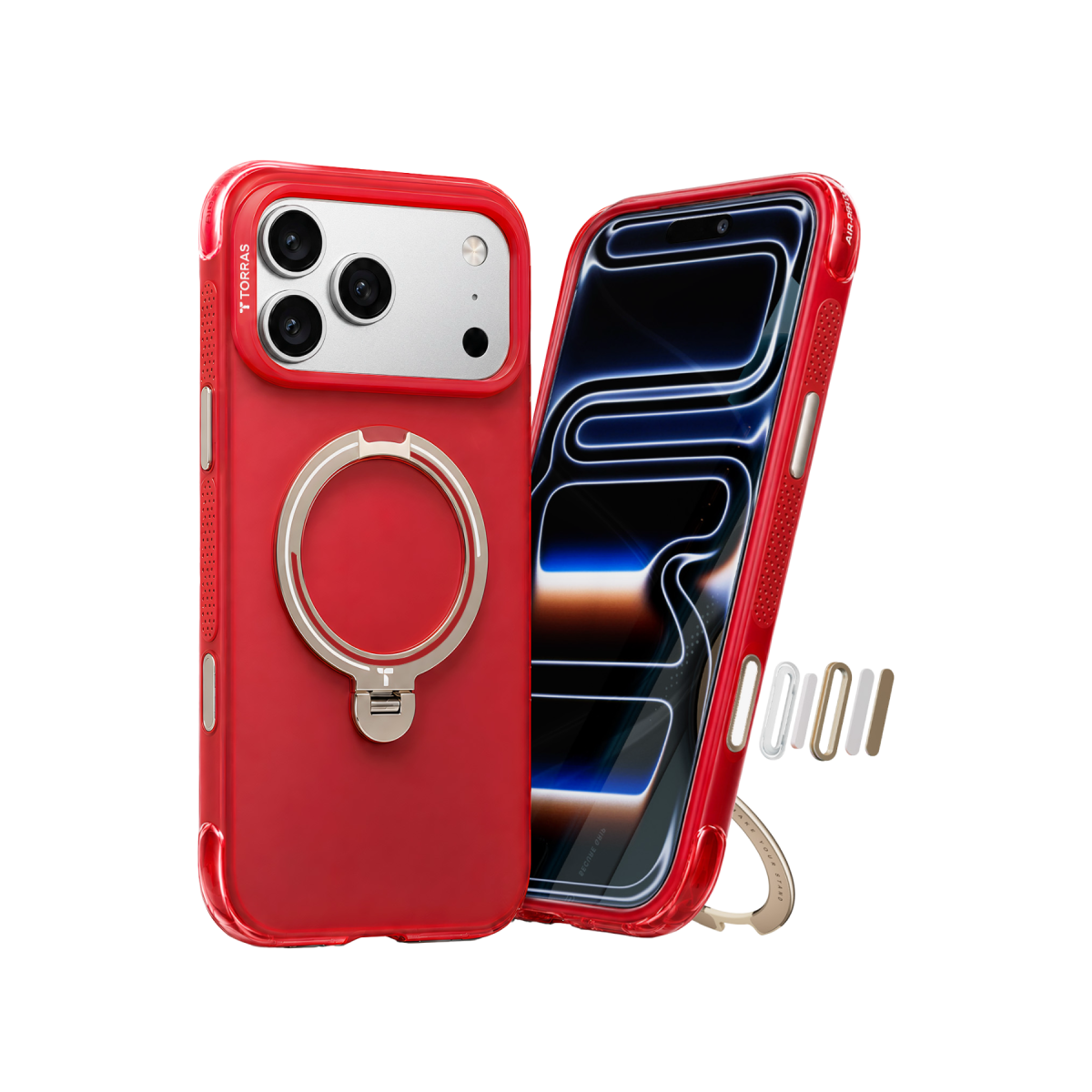 Torras Apple iPhone 17 Pro OStand Q3 Air World Cup Serisi Magsafe Kılıf - Türkiye