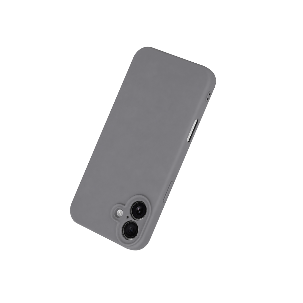 Apple iPhone 16 Plus Kılıf First Silikon - Gri