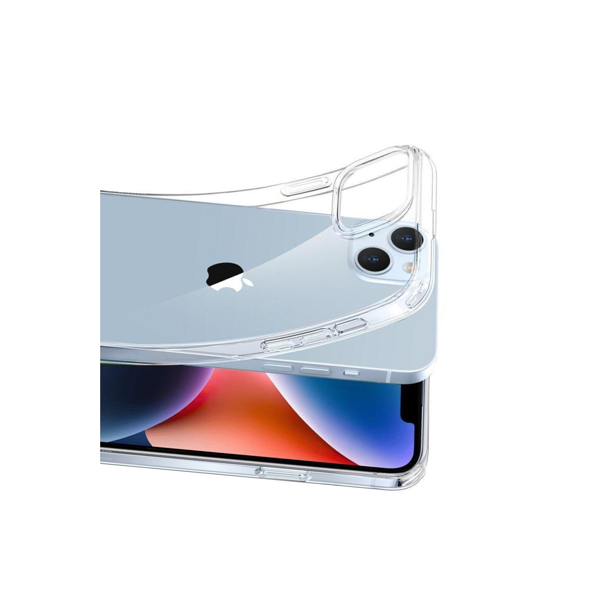 ESR Apple iPhone 14 Plus Zero Clear Cam Koruyucu Ve Lens Koruyucu Hediyeli Magsafe Kapak - Şeffaf
