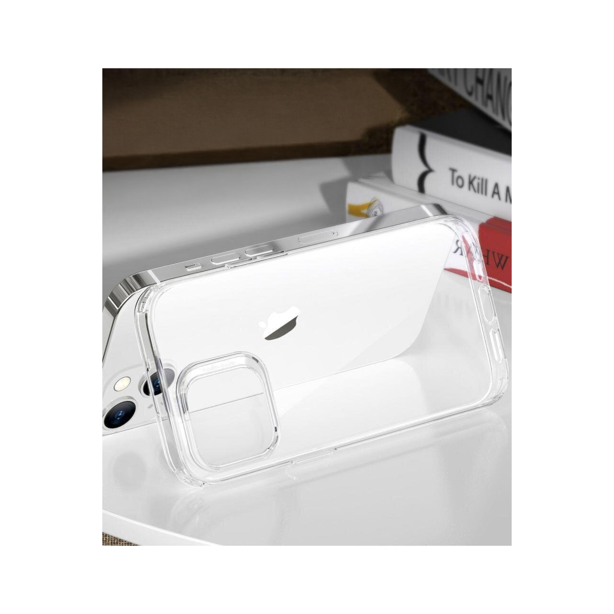 ESR Apple iPhone 14 Plus Zero Clear Cam Koruyucu Ve Lens Koruyucu Hediyeli Magsafe Kapak - Şeffaf
