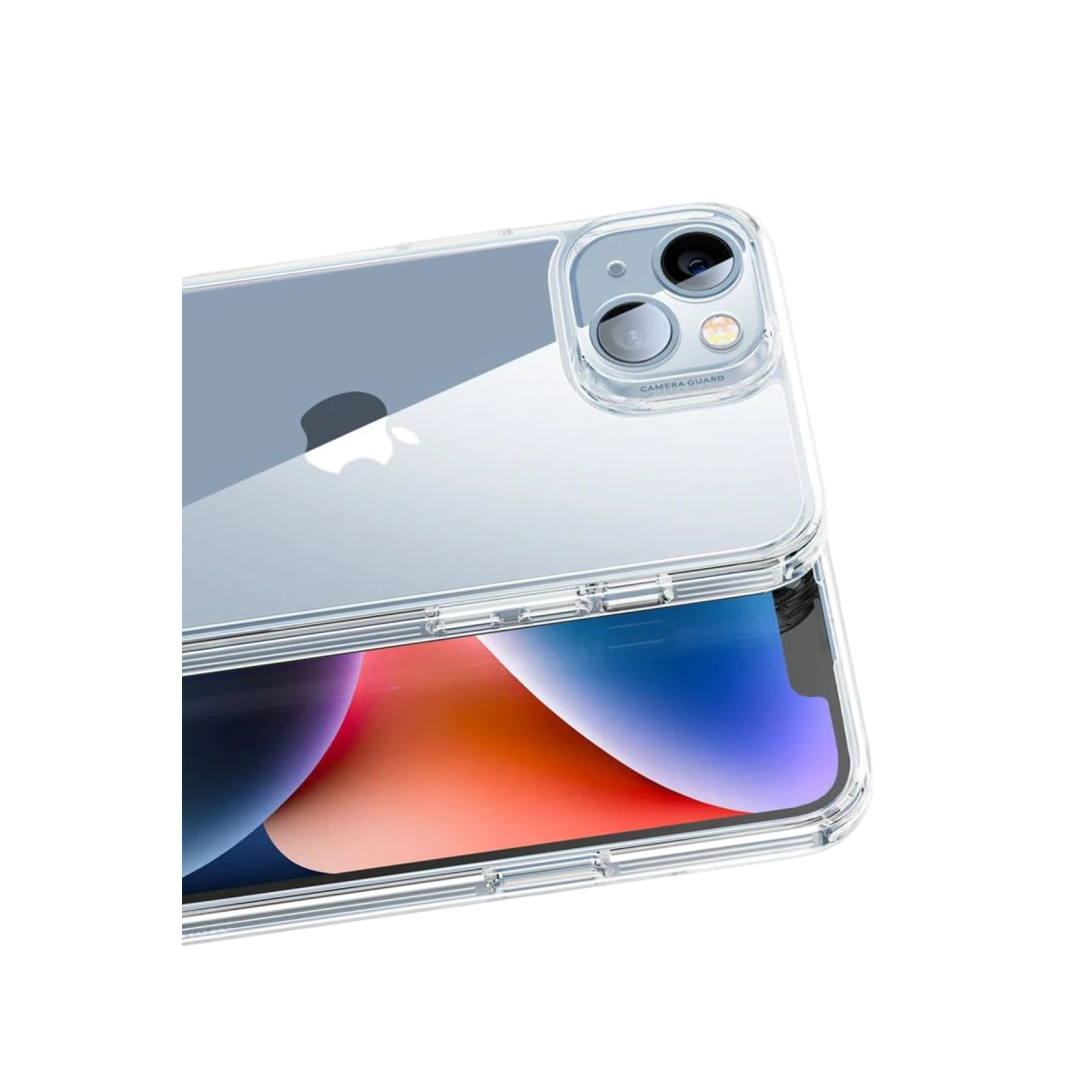 ESR Apple iPhone 14 Plus Ice Shield Tempered Cam Kılıf - Şeffaf