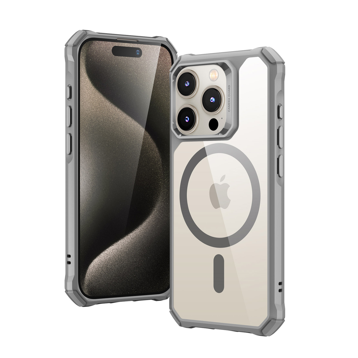 ESR Apple iPhone 15 Pro Air Armor Kapak - Açık Gri