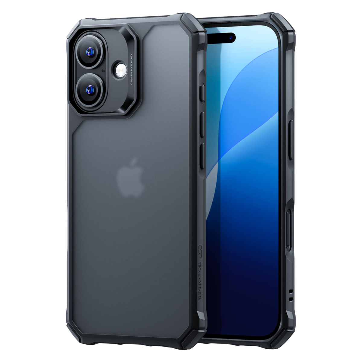 ESR Apple iPhone 16 Air Armor Kapak - Buzlu Siyah