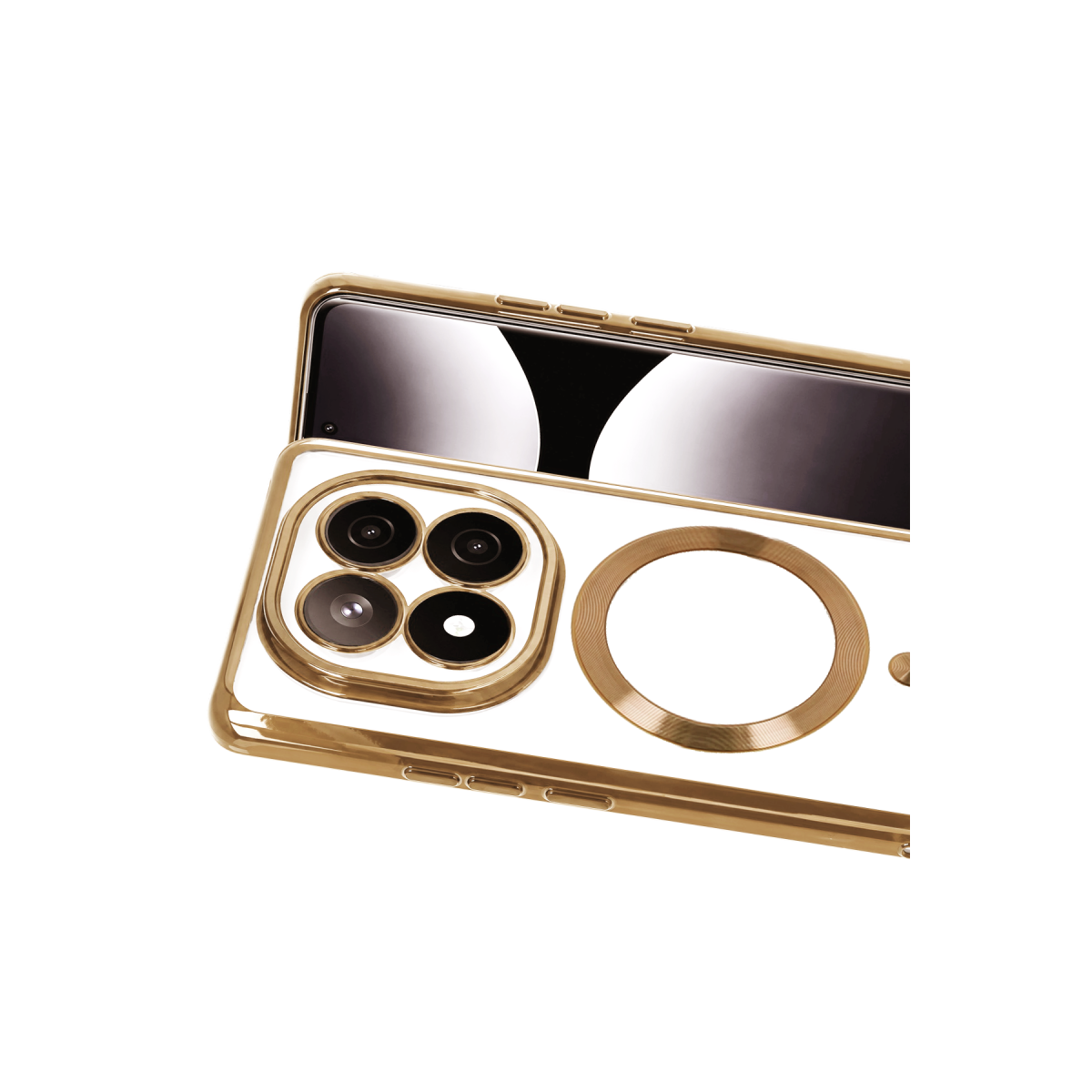 Newface Xiaomi Redmi Note 15 4G Kross Magneticsafe Kapak - Gold — görsel 5