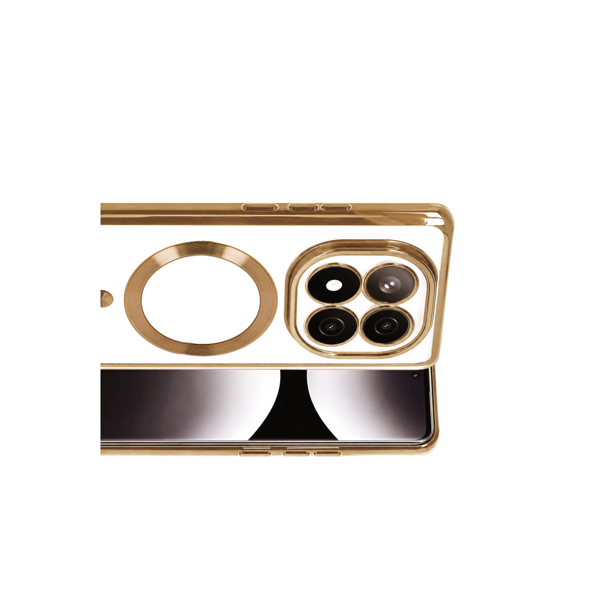 Newface Xiaomi Redmi Note 15 Pro Plus 5G Kross Magneticsafe Kapak - Gold — görsel 6