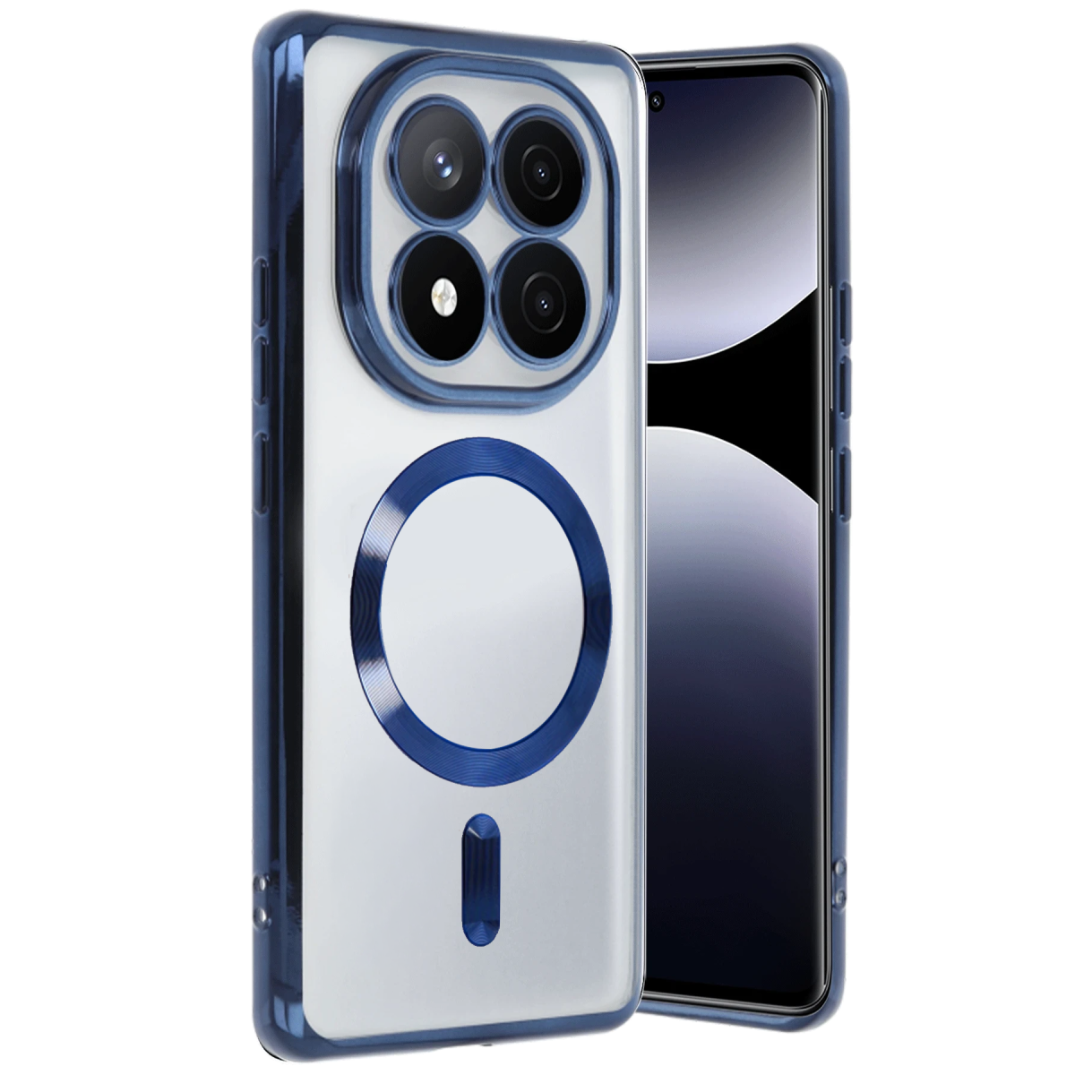 Newface Xiaomi Redmi Note 15 Pro Plus 5G Kross Magneticsafe Kapak - Lacivert