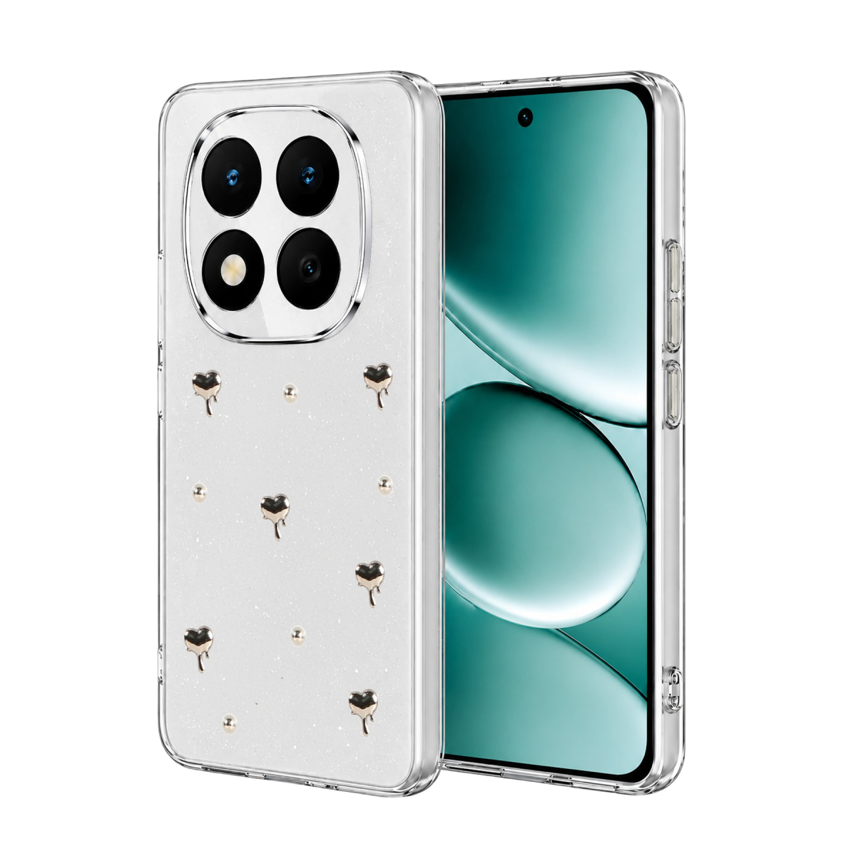 Newface Xiaomi Redmi Note 15 4G Fiyonk Desenli Kapak - Desen 1 — görsel 4