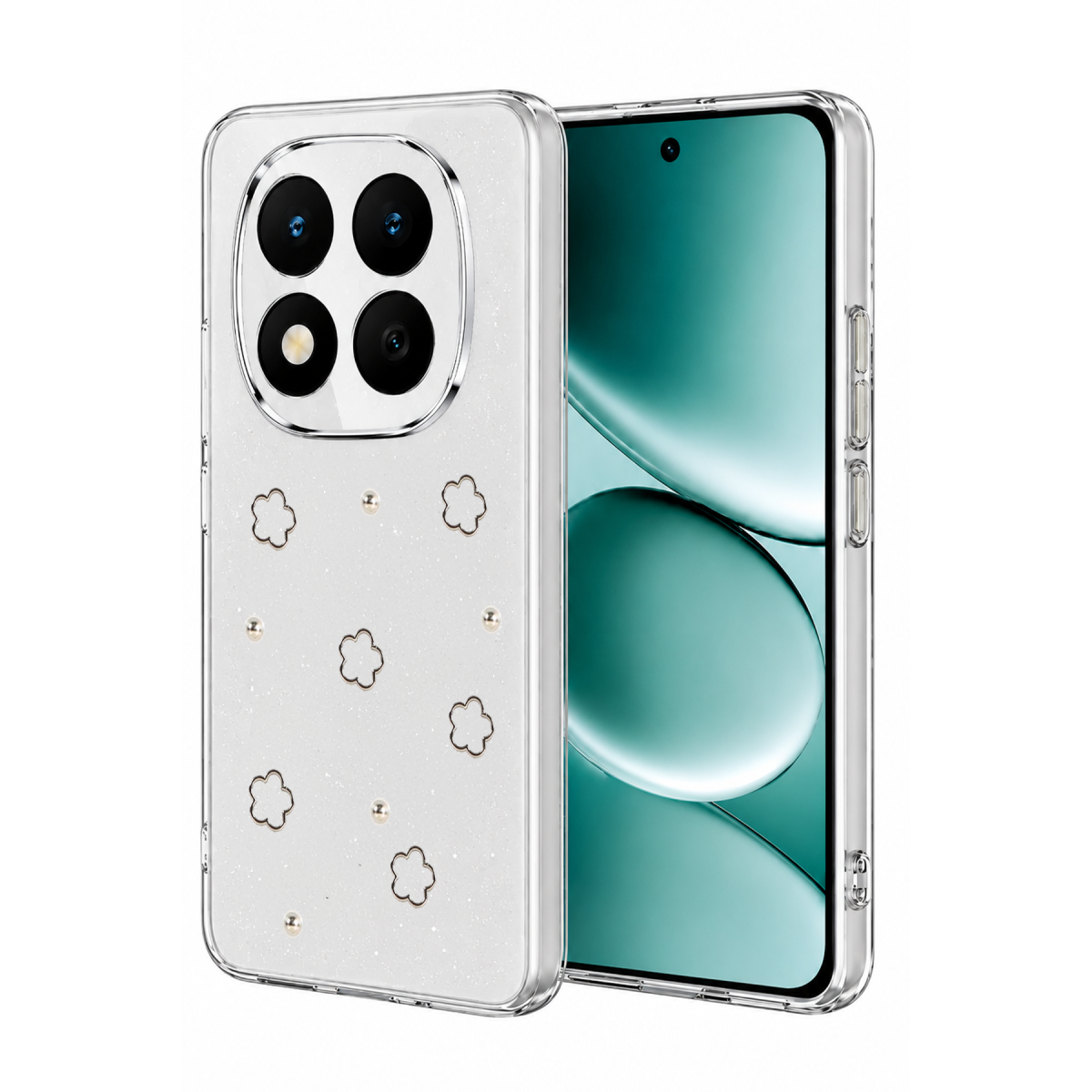 Newface Xiaomi Redmi Note 15 Pro 4G Fiyonk Desenli Kapak - Desen 2