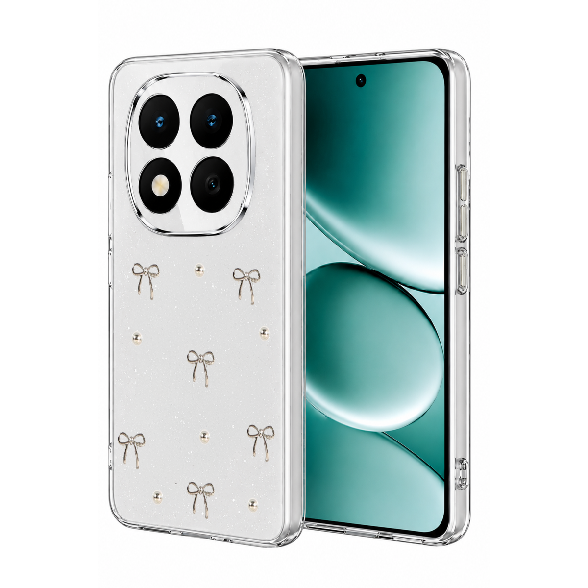 Newface Xiaomi Redmi Note 15 Pro 4G Fiyonk Desenli Kapak - Desen 5