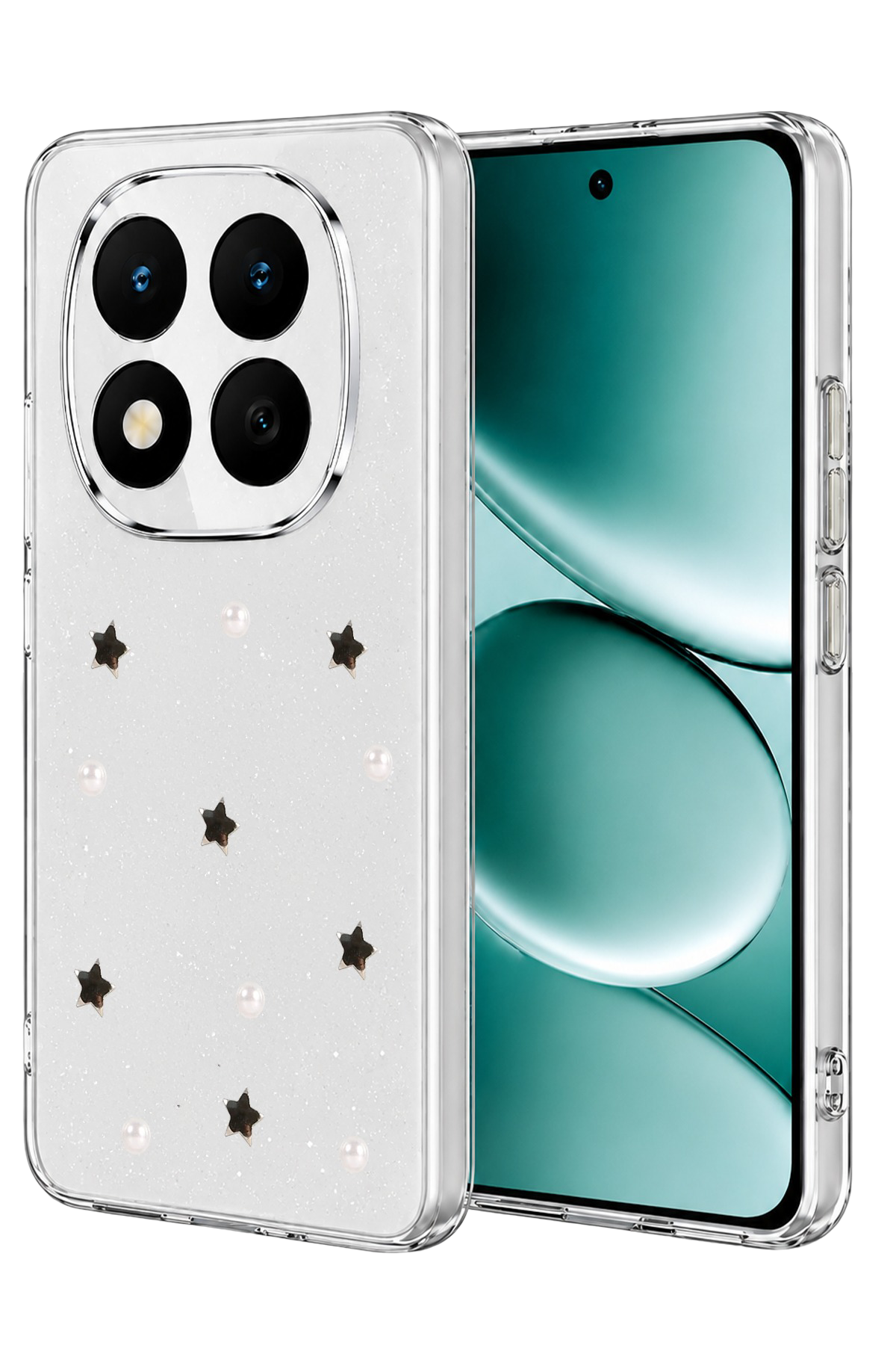 Newface Xiaomi Redmi Note 15 Pro Plus 5G Fiyonk Desenli Kapak - Desen 7
