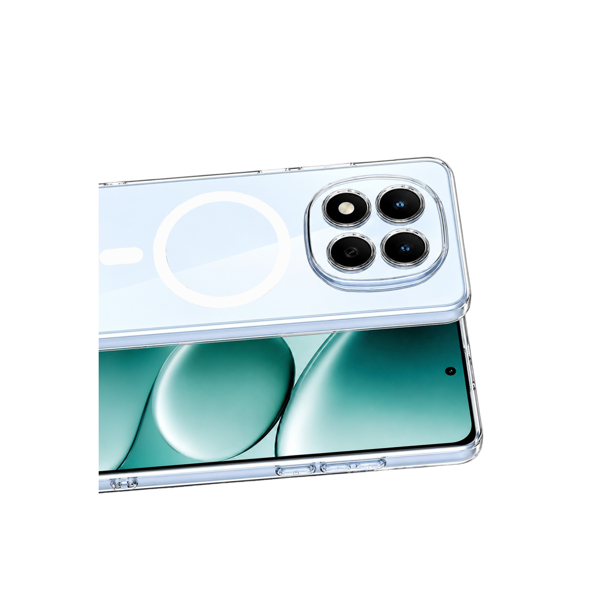 Newface Xiaomi Redmi Note 15 Pro 4G Combo Sert Şeffaf Magsafe Kapak - Şeffaf — görsel 5