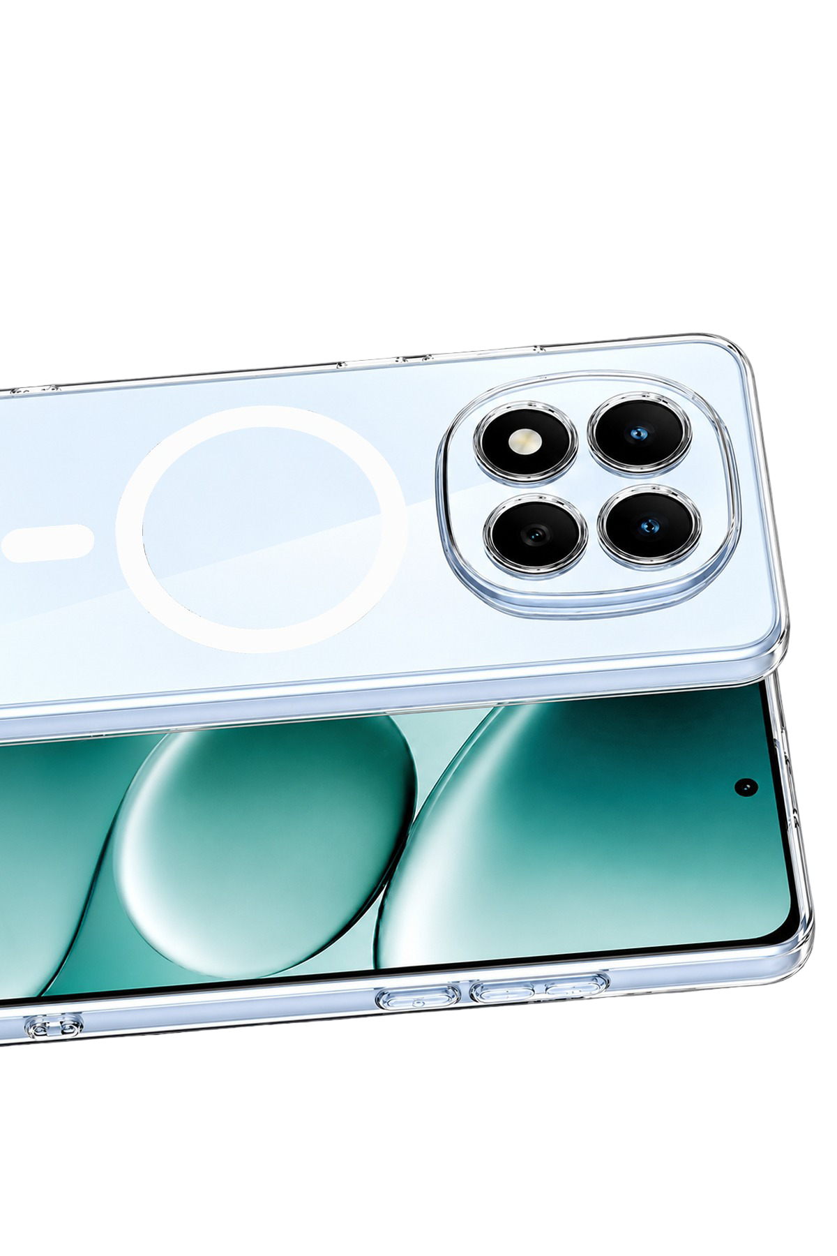 Newface Xiaomi Redmi Note 15 Pro Plus 5G Combo Sert Şeffaf Magsafe Kapak - Şeffaf — görsel 2