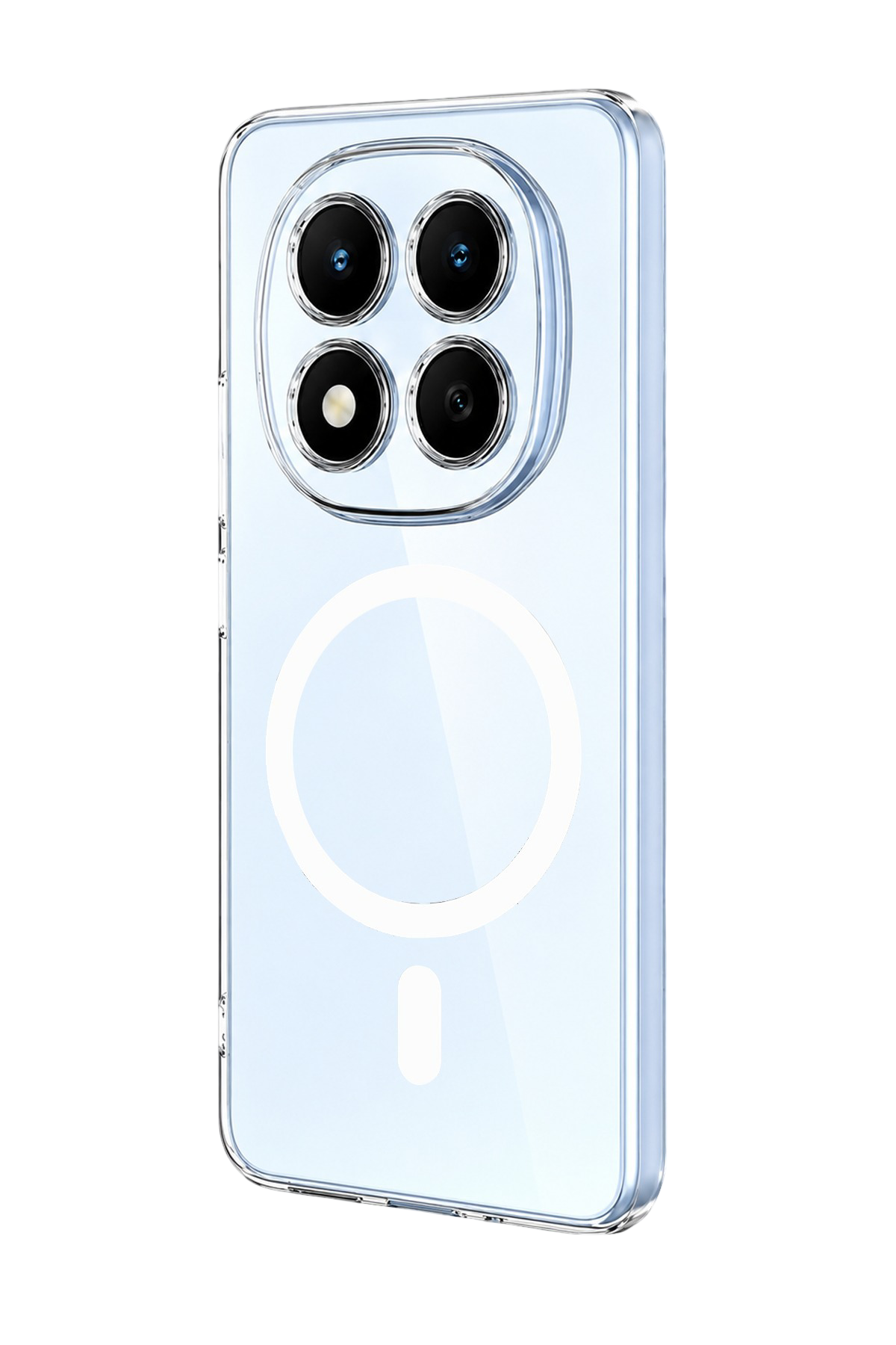 Newface Xiaomi Redmi Note 15 Pro Plus 5G Combo Sert Şeffaf Magsafe Kapak - Şeffaf — görsel 3