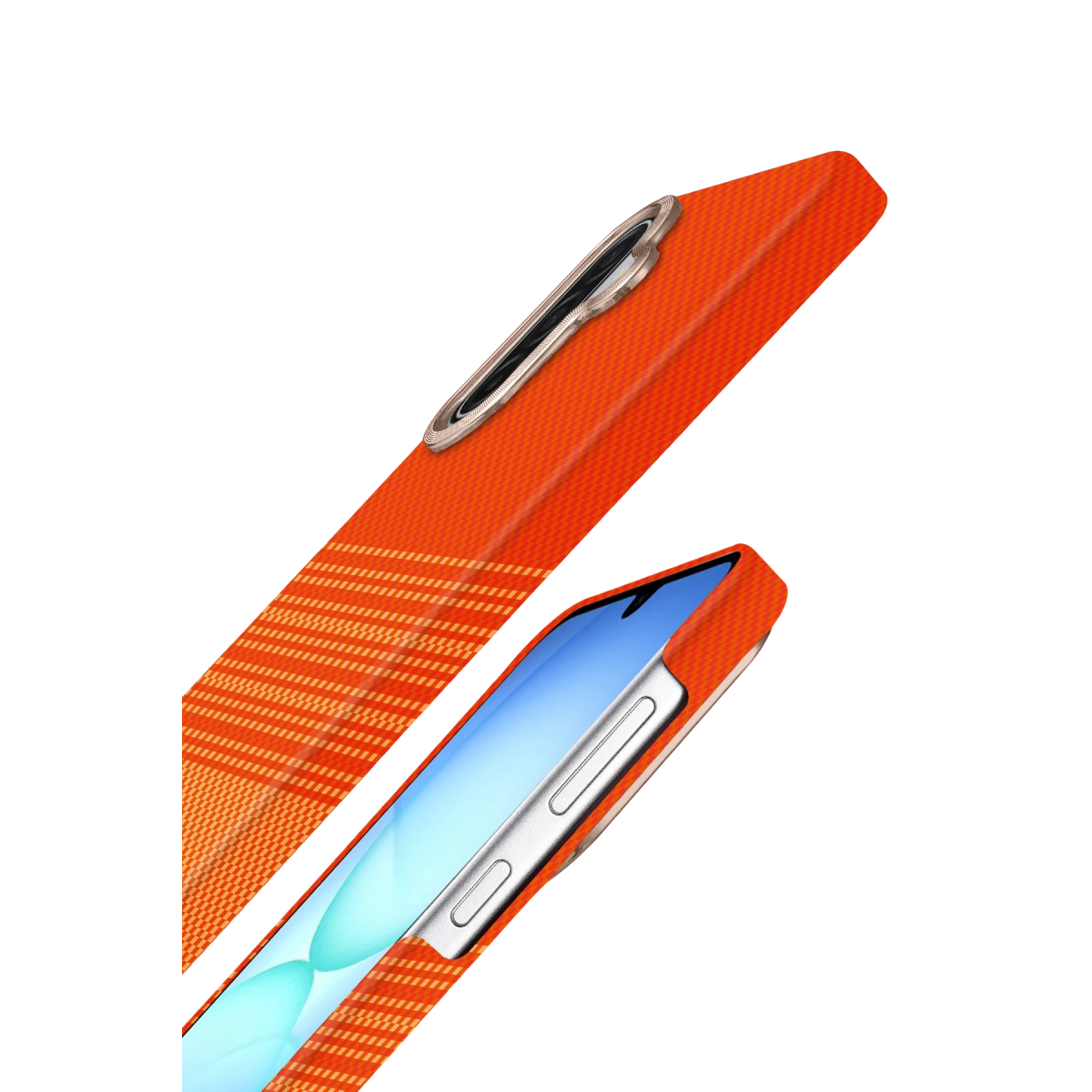 Samsung Galaxy A37 5G Vega Magsafe Kapak - Turuncu