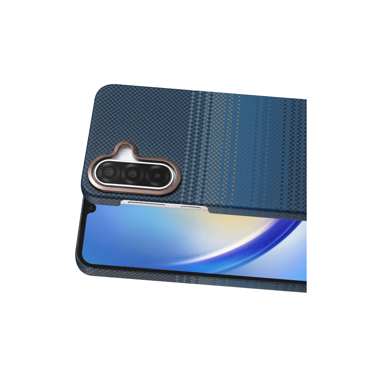 Samsung Galaxy A57 5G Vega Magsafe Kapak - Mavi