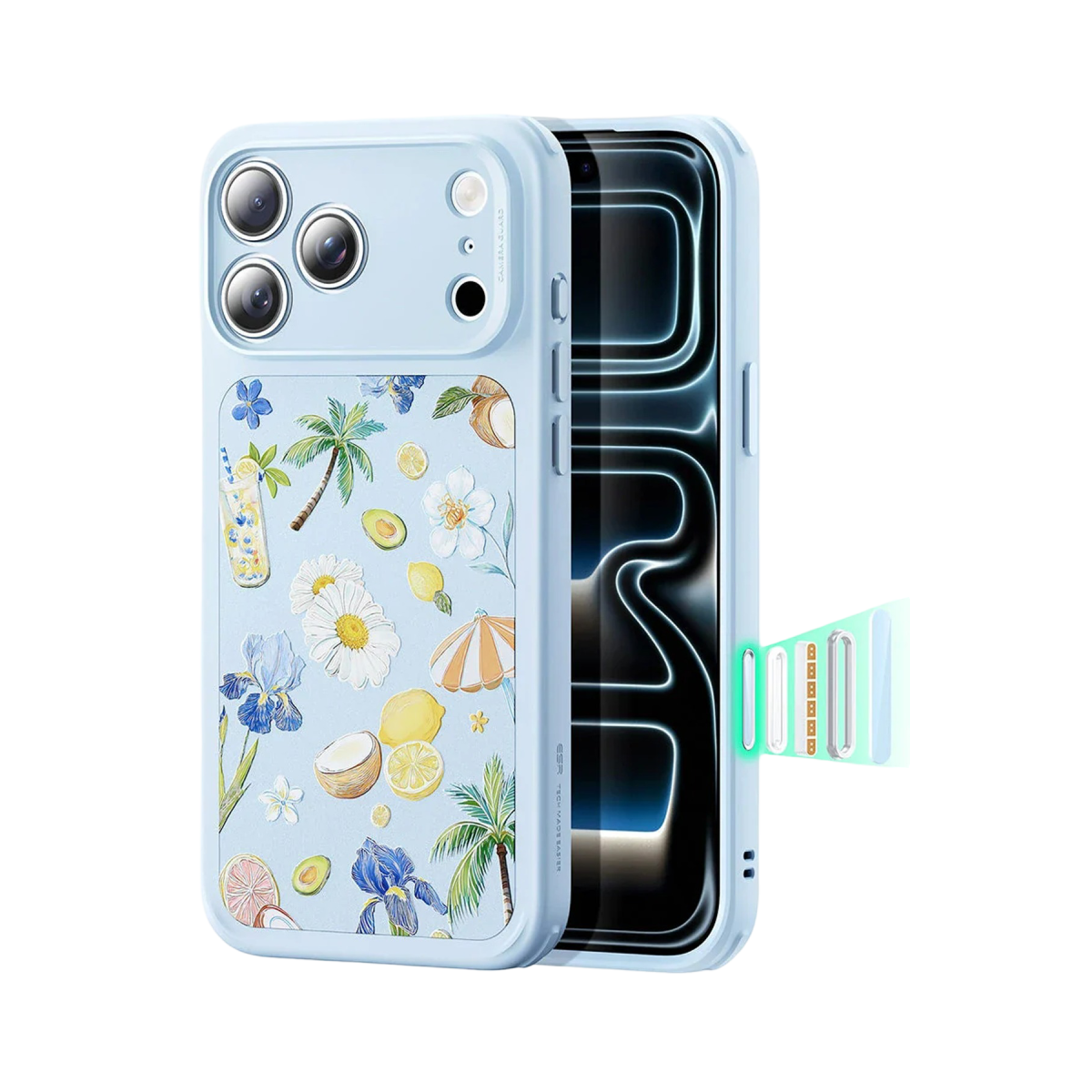 ESR Apple iPhone 17 Pro Max Classic Hybrid Magsafe Kapak - Tropical Paradise