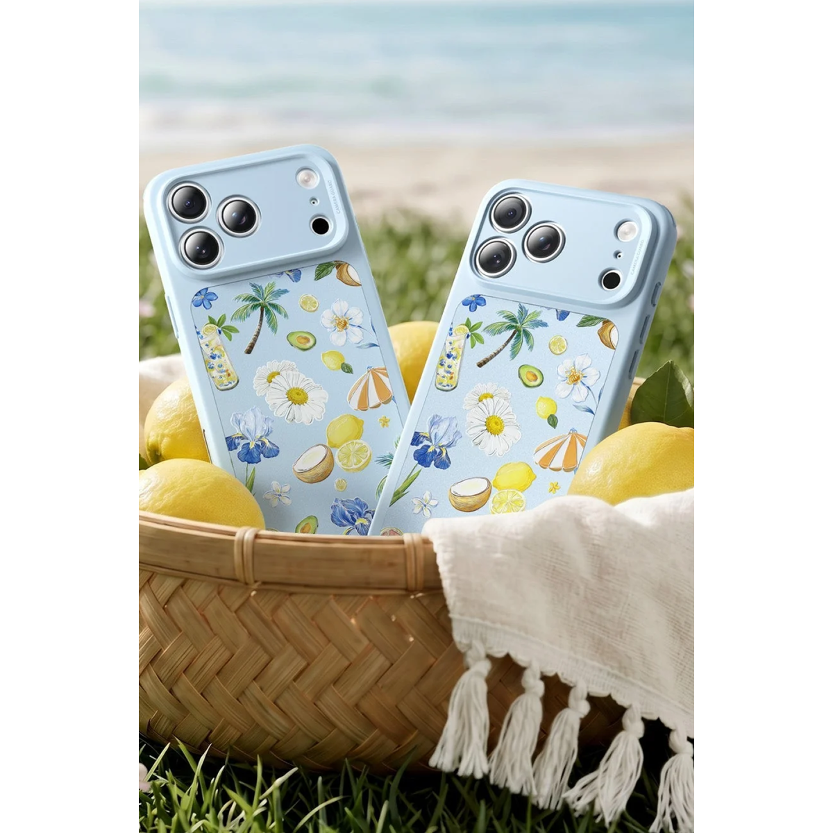 ESR Apple iPhone 17 Pro Max Classic Hybrid Magsafe Kapak - Tropical Paradise