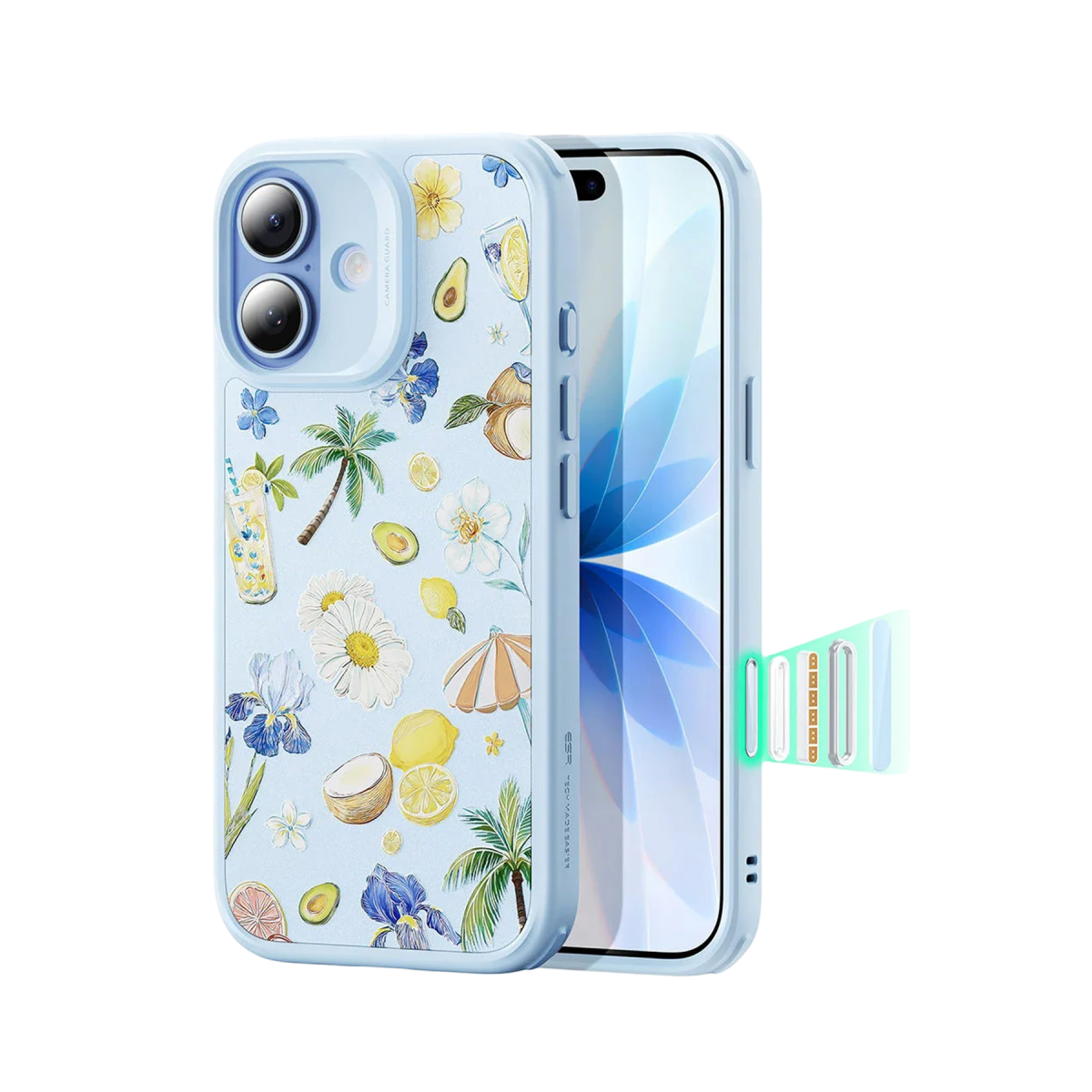 ESR Apple iPhone 17 Classic Hybrid Magsafe Kapak - Tropical Paradise