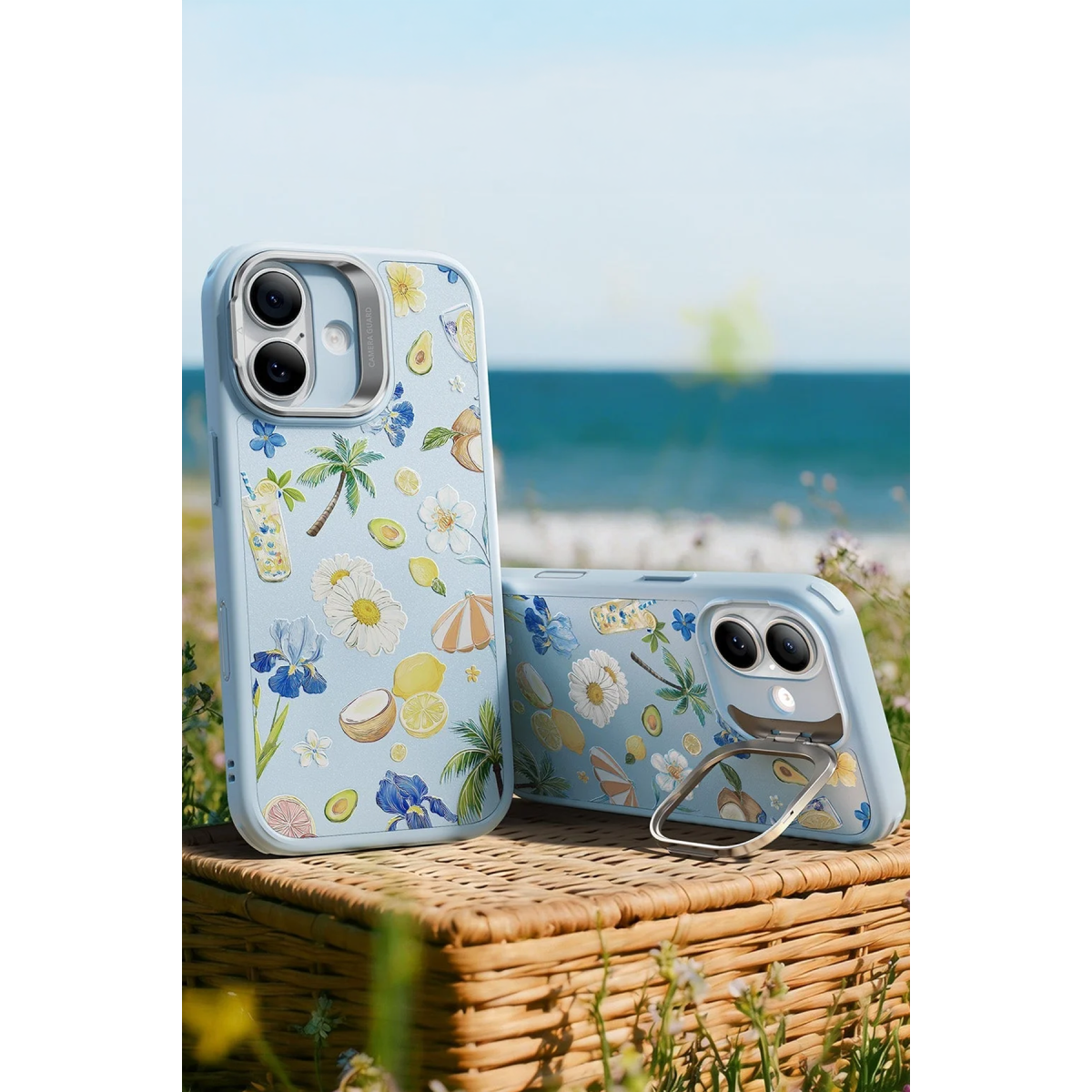 ESR Apple iPhone 17 Classic Hybrid Magsafe Standlı Kapak - Tropical Paradise