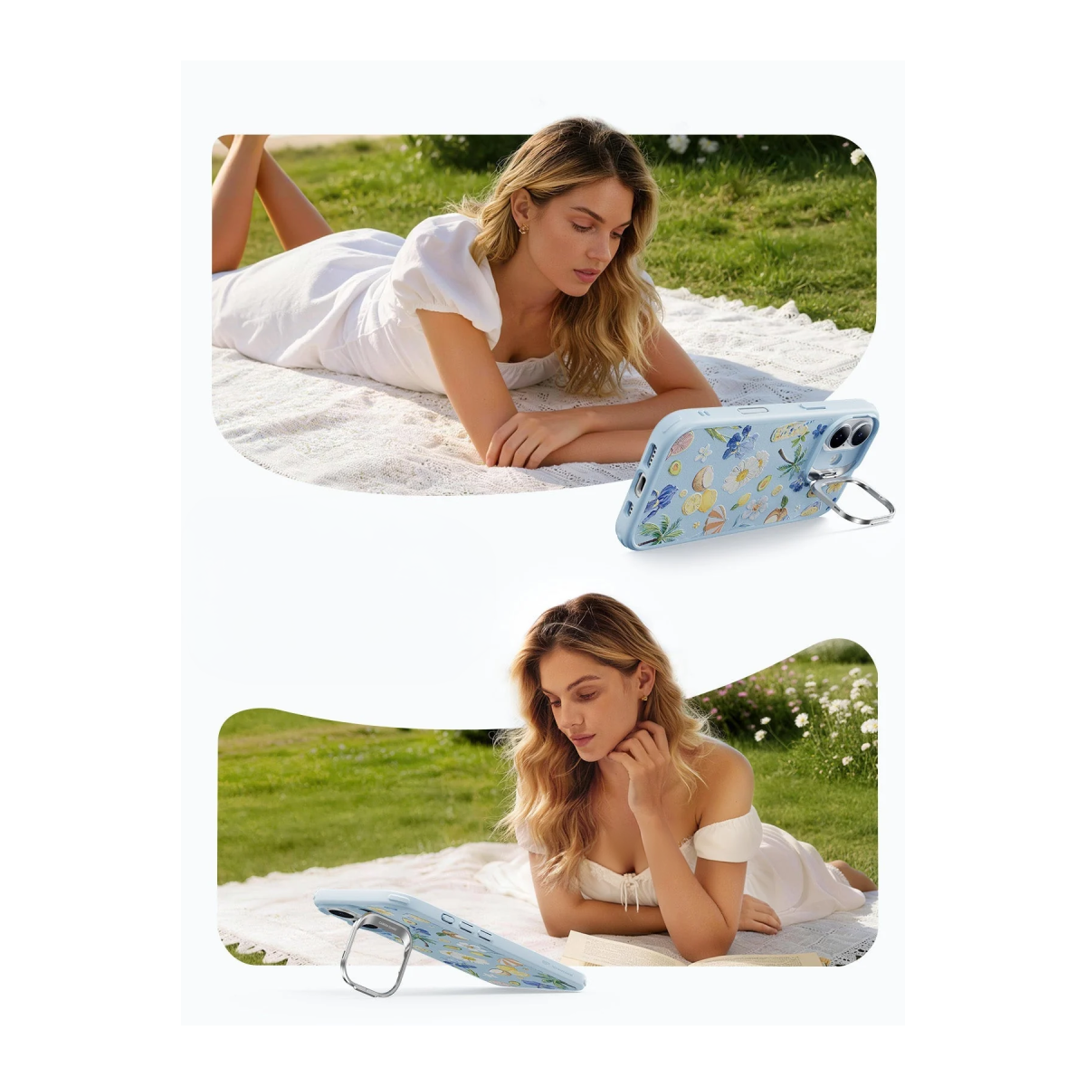 ESR Apple iPhone 17 Classic Hybrid Magsafe Standlı Kapak - Tropical Paradise