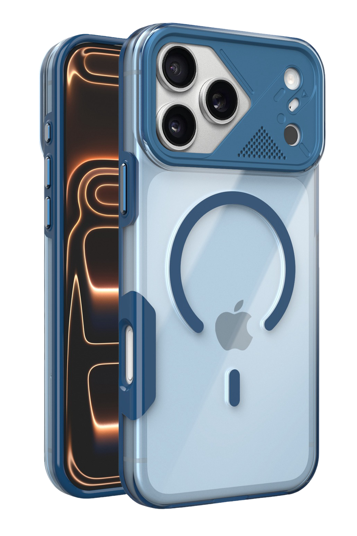 Joko Apple iPhone 17 Pro Max Zinko Magsafe Kapak - Lacivert