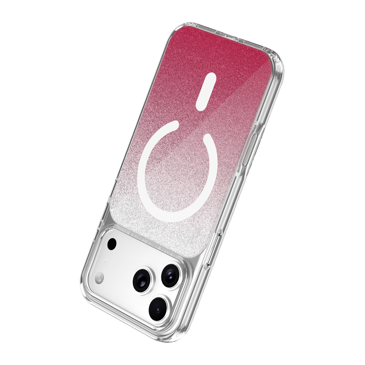 Onegif Apple iPhone 17 Pro Sora Simli Magsafe Kapak - Kırmızı