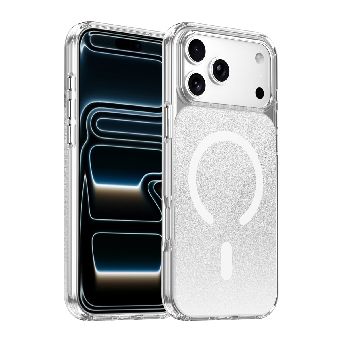Onegif Apple iPhone 17 Pro Sora Simli Magsafe Kapak - Beyaz