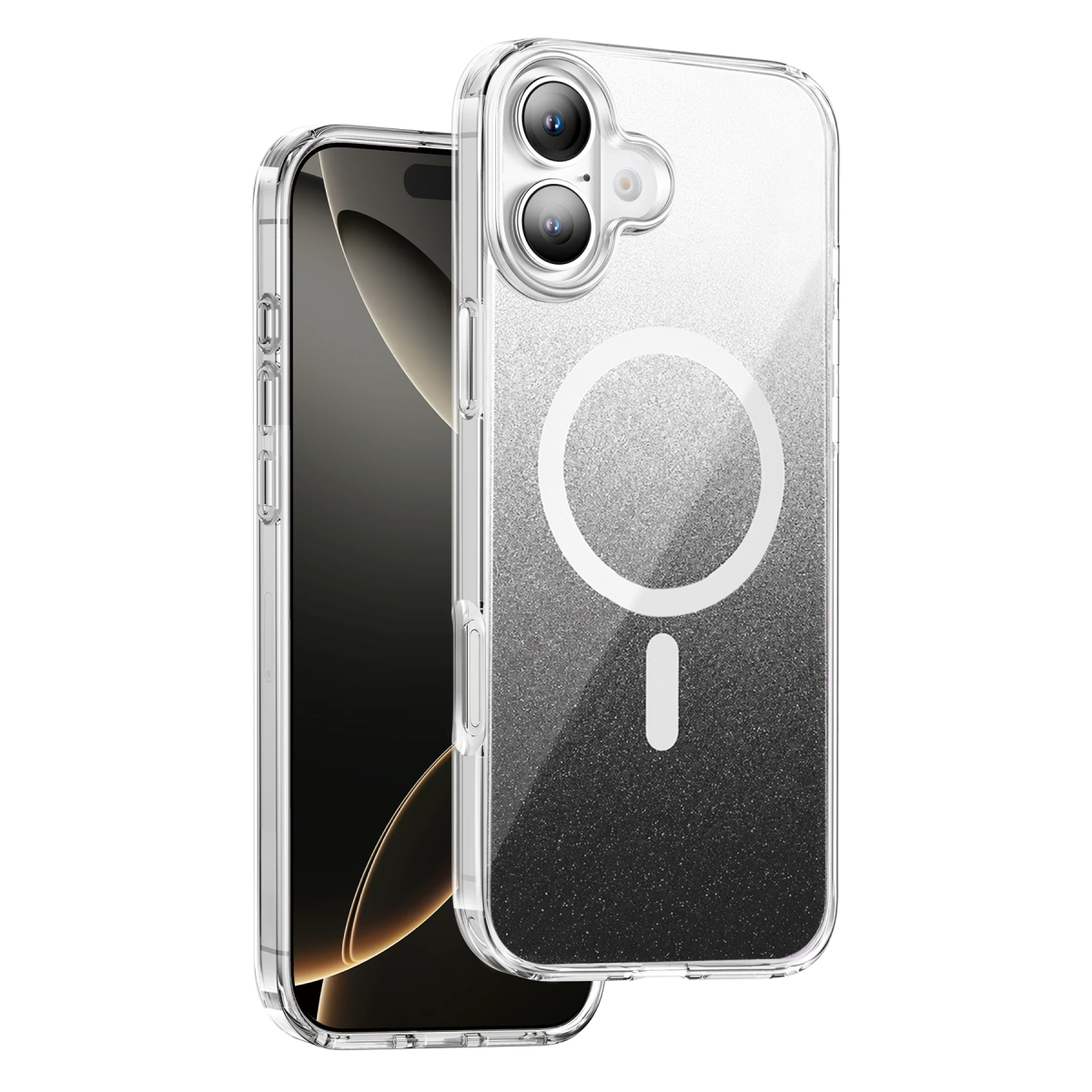 Onegif Apple iPhone 17 Sora Simli Magsafe Kapak - Siyah
