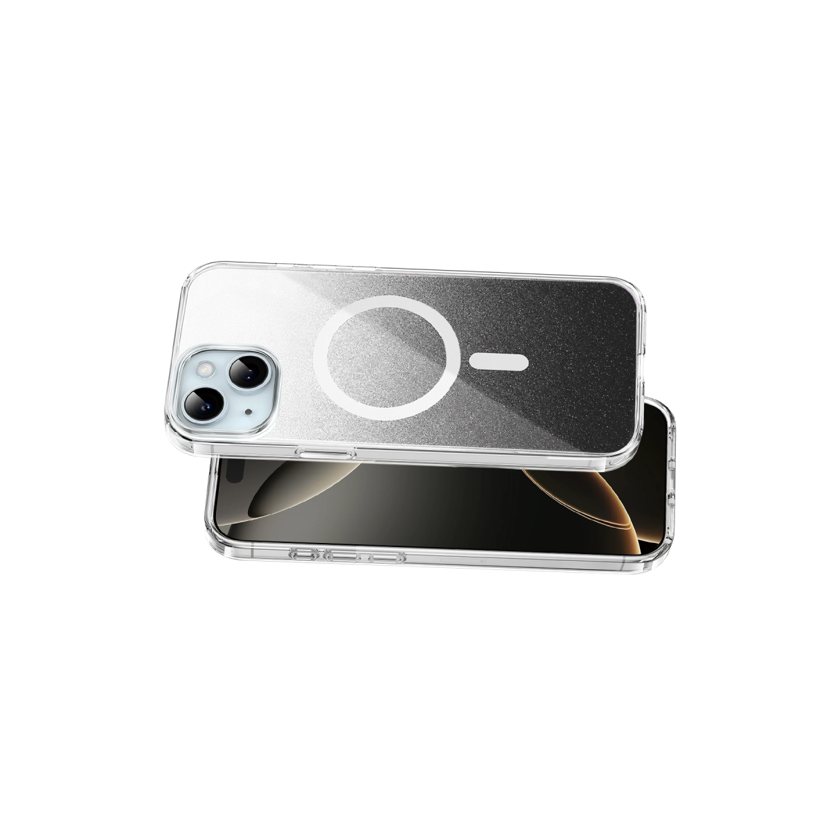 Onegif Apple iPhone 14 Sora Simli Magsafe Kapak - Siyah
