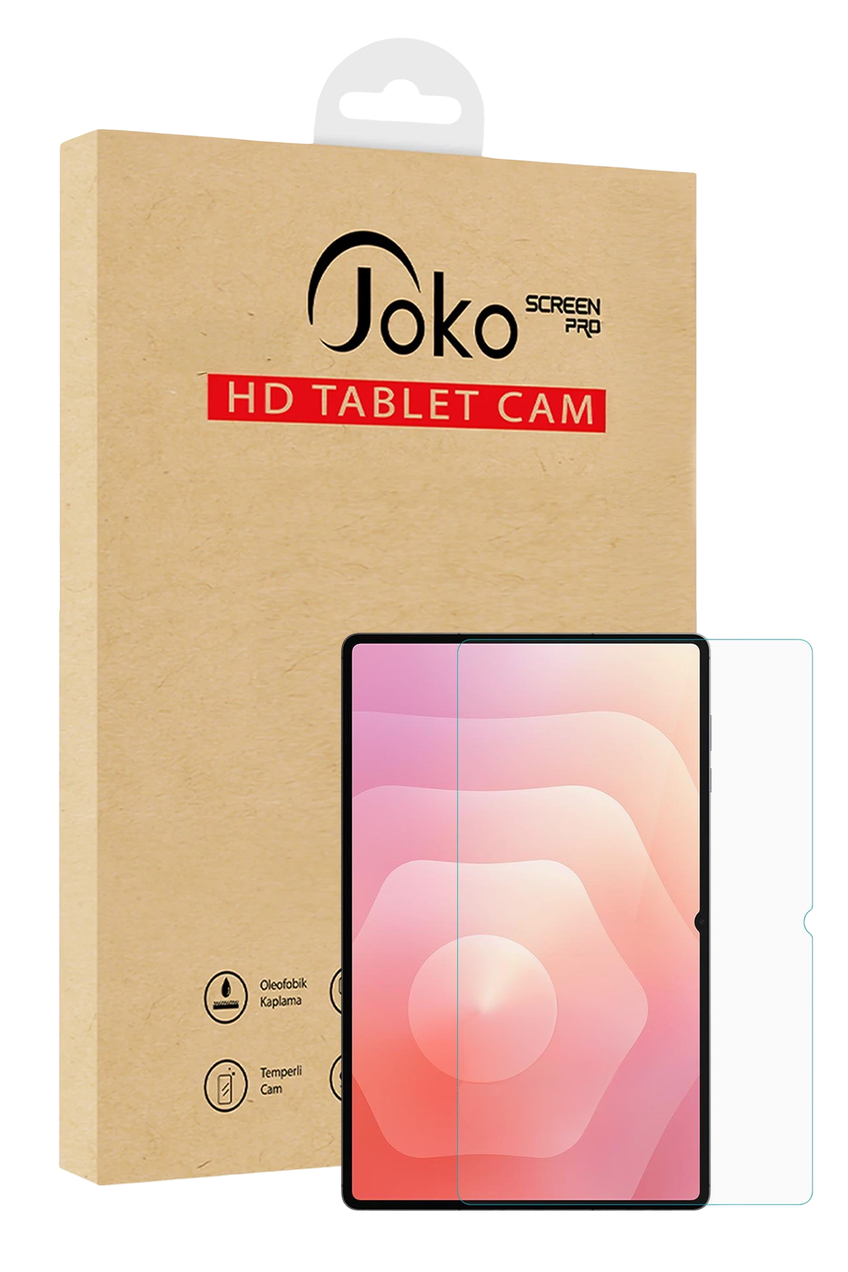 Joko Samsung Galaxy Tab A9 2in1 HD Tablet Cam Ekran Koruyucu - Şeffaf
