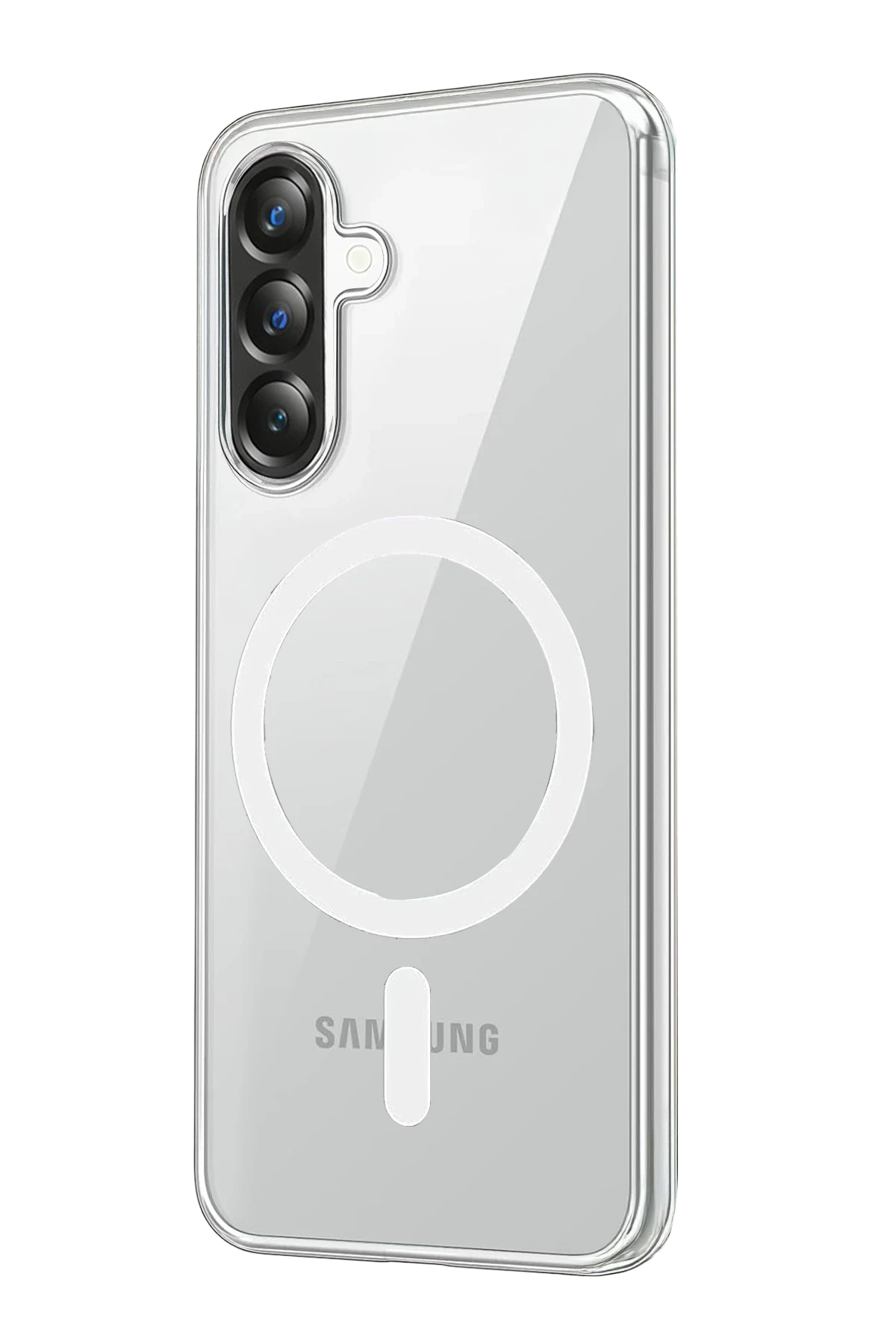 Newface Samsung Galaxy A27 5G Combo Sert Şeffaf Magsafe Kapak - Şeffaf — görsel 2