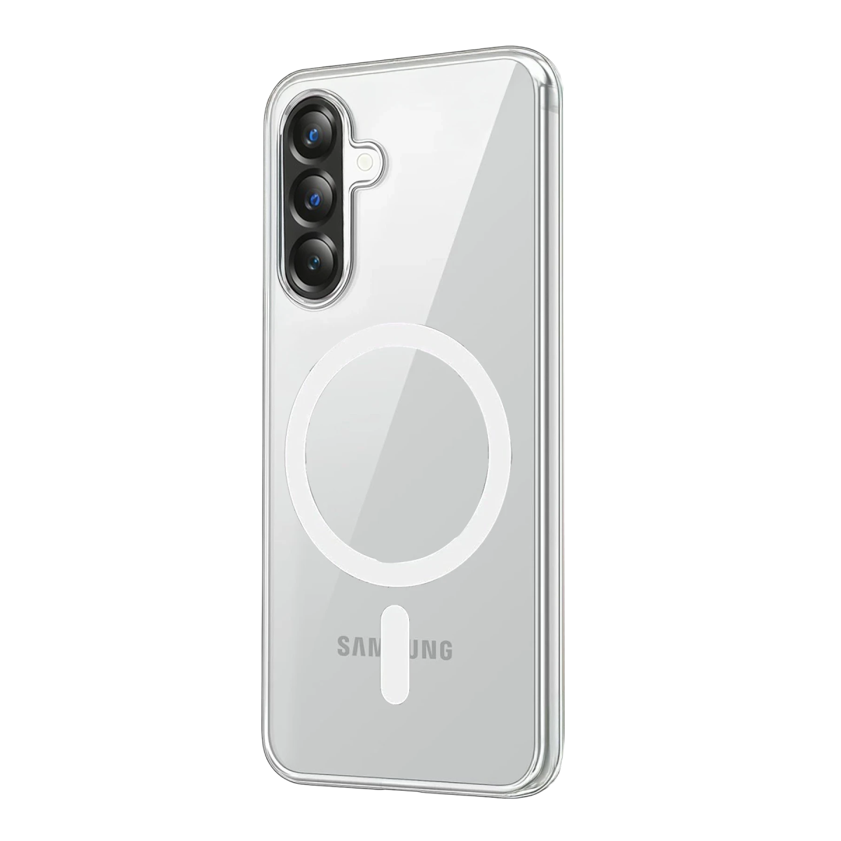 Newface Samsung Galaxy A27 5G Combo Sert Şeffaf Magsafe Kapak - Şeffaf — görsel 8