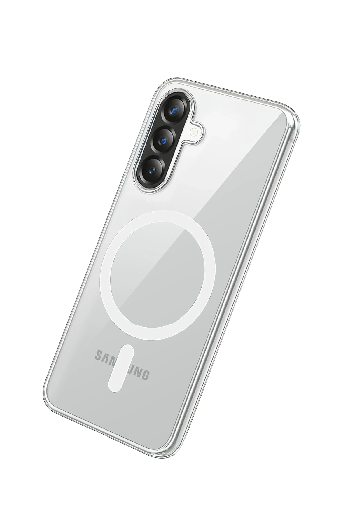 Newface Samsung Galaxy A27 5G Combo Sert Şeffaf Magsafe Kapak - Şeffaf — görsel 3