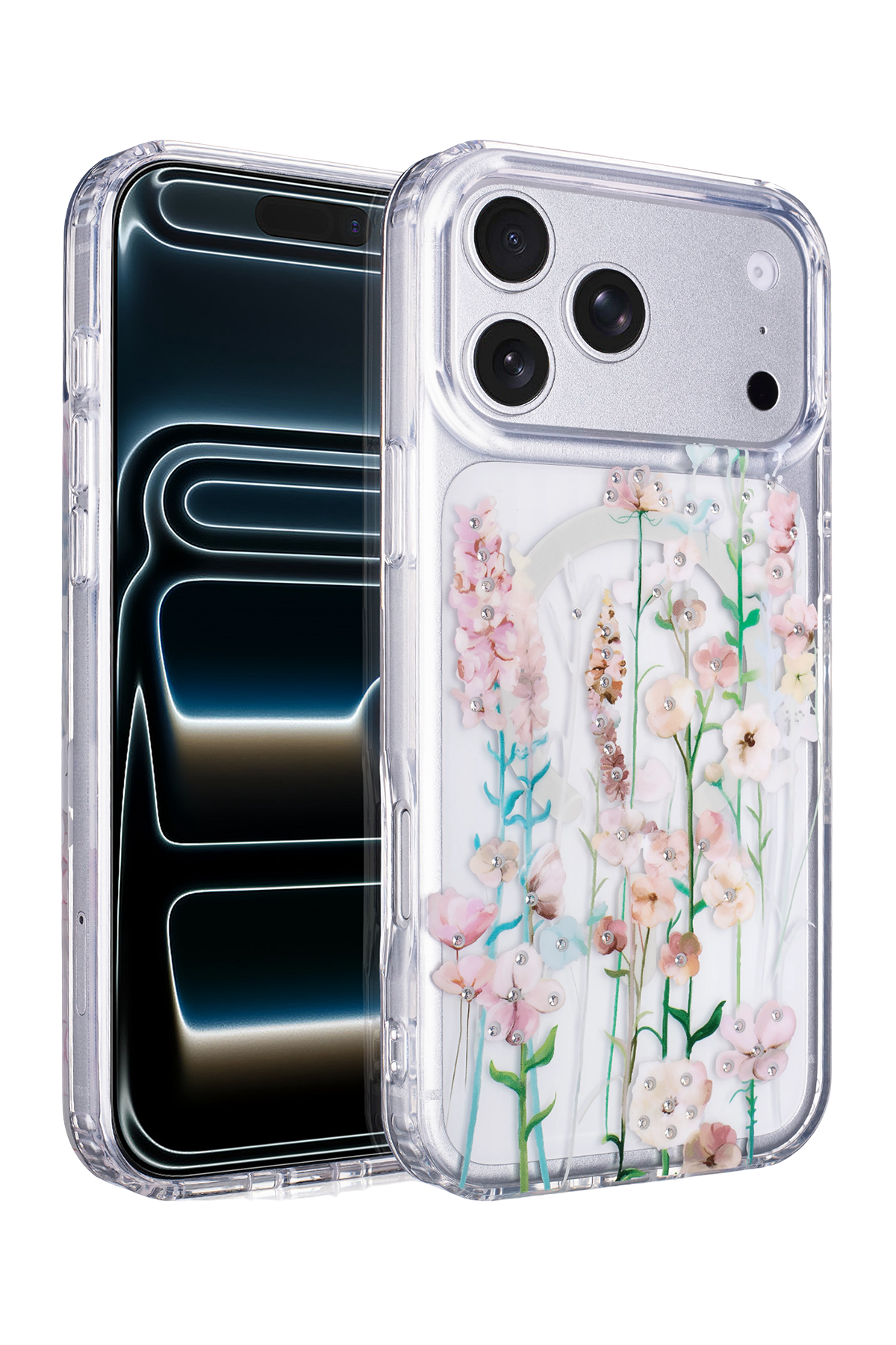 Onegif Apple iPhone 17 Pro Max Desina Magsafe Kapak - Desen 1