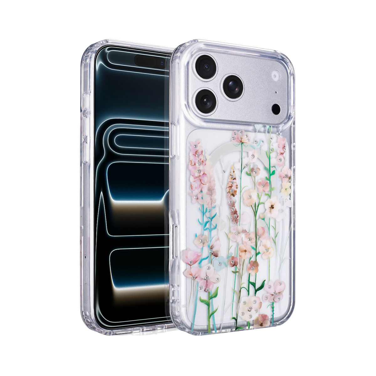 Onegif Apple iPhone 17 Pro Desina Magsafe Kapak - Desen 1