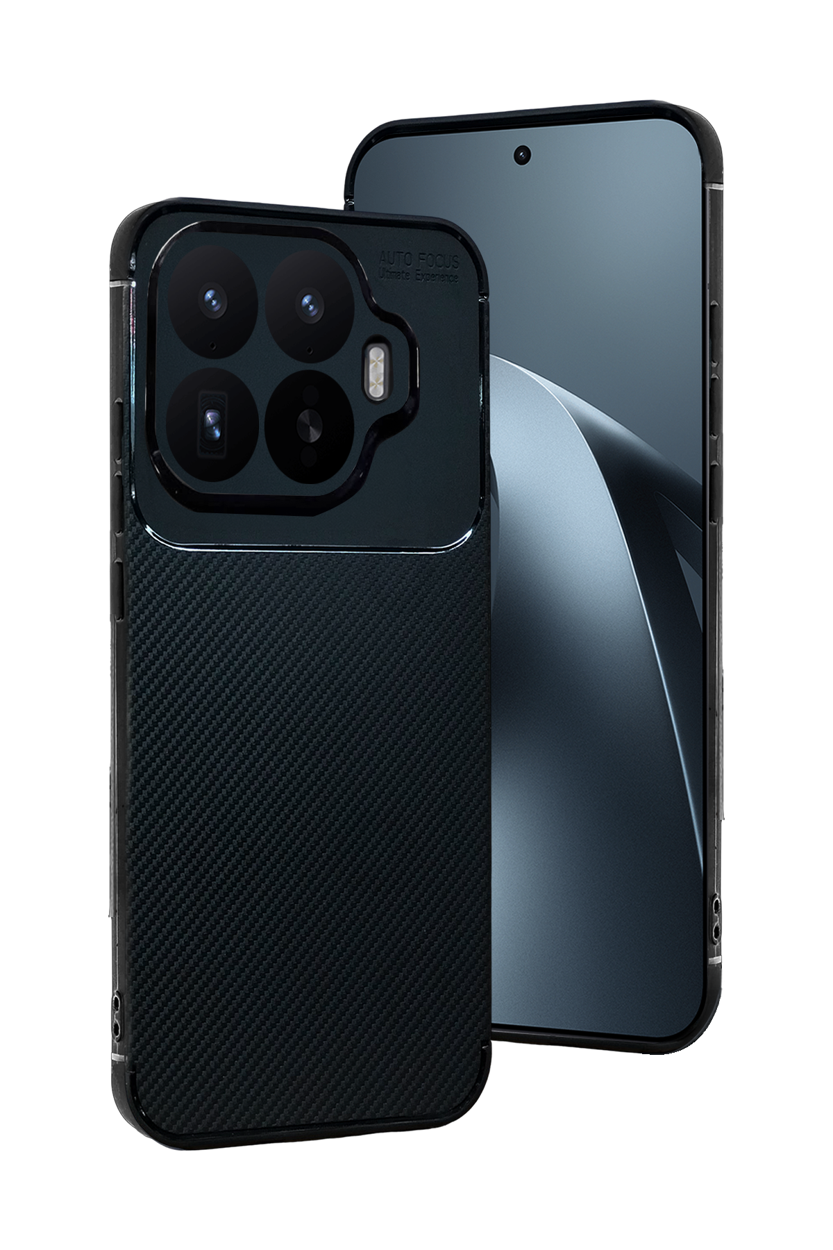 Newface Xiaomi Mi 17T Auto Focus Karbon Kapak - Siyah