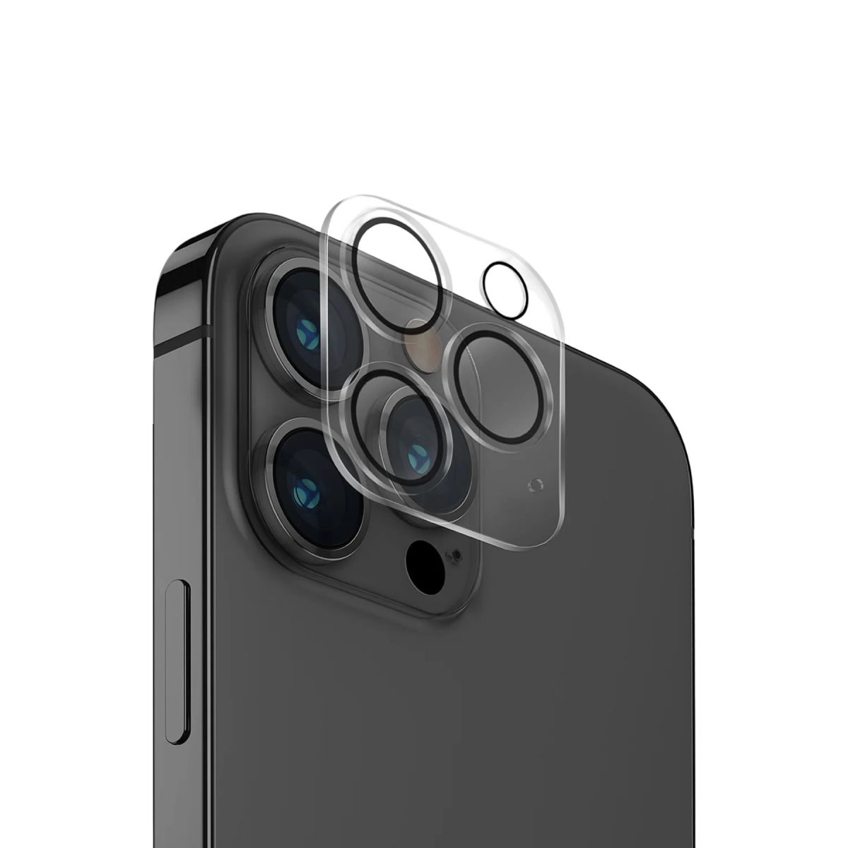Uniq Apple iPhone 14 Pro Max Optix Kamera Lens Koruyucu - Şeffaf