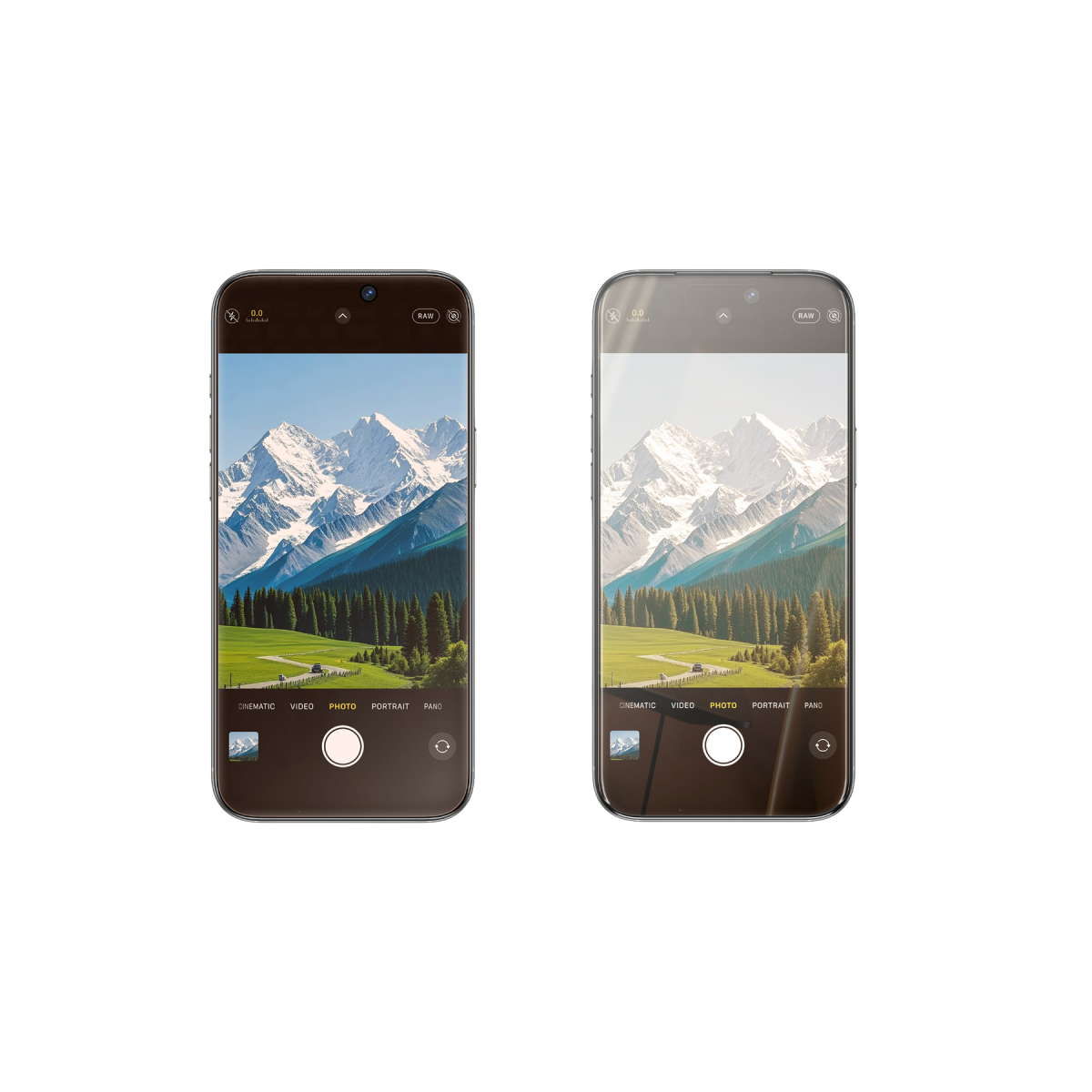 Keephone Apple iPhone 17 Pro Lumicare Cam Ekran Koruyucu - Siyah