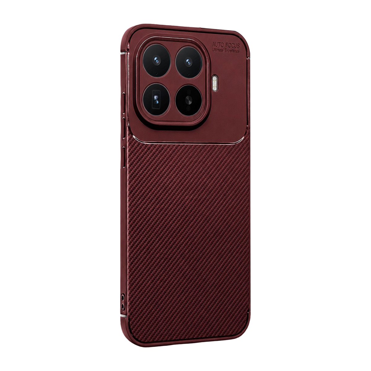 Newface Xiaomi Mi 17T Pro Auto Focus Karbon Kapak - Bordo — görsel 5