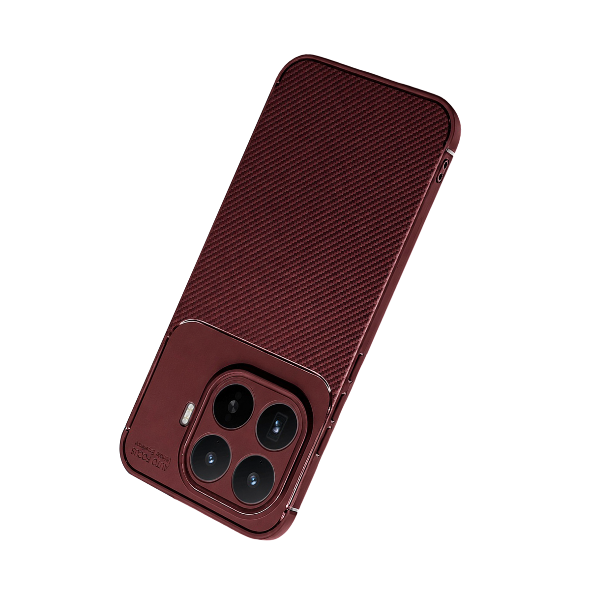 Newface Xiaomi Mi 17T Pro Auto Focus Karbon Kapak - Bordo — görsel 9